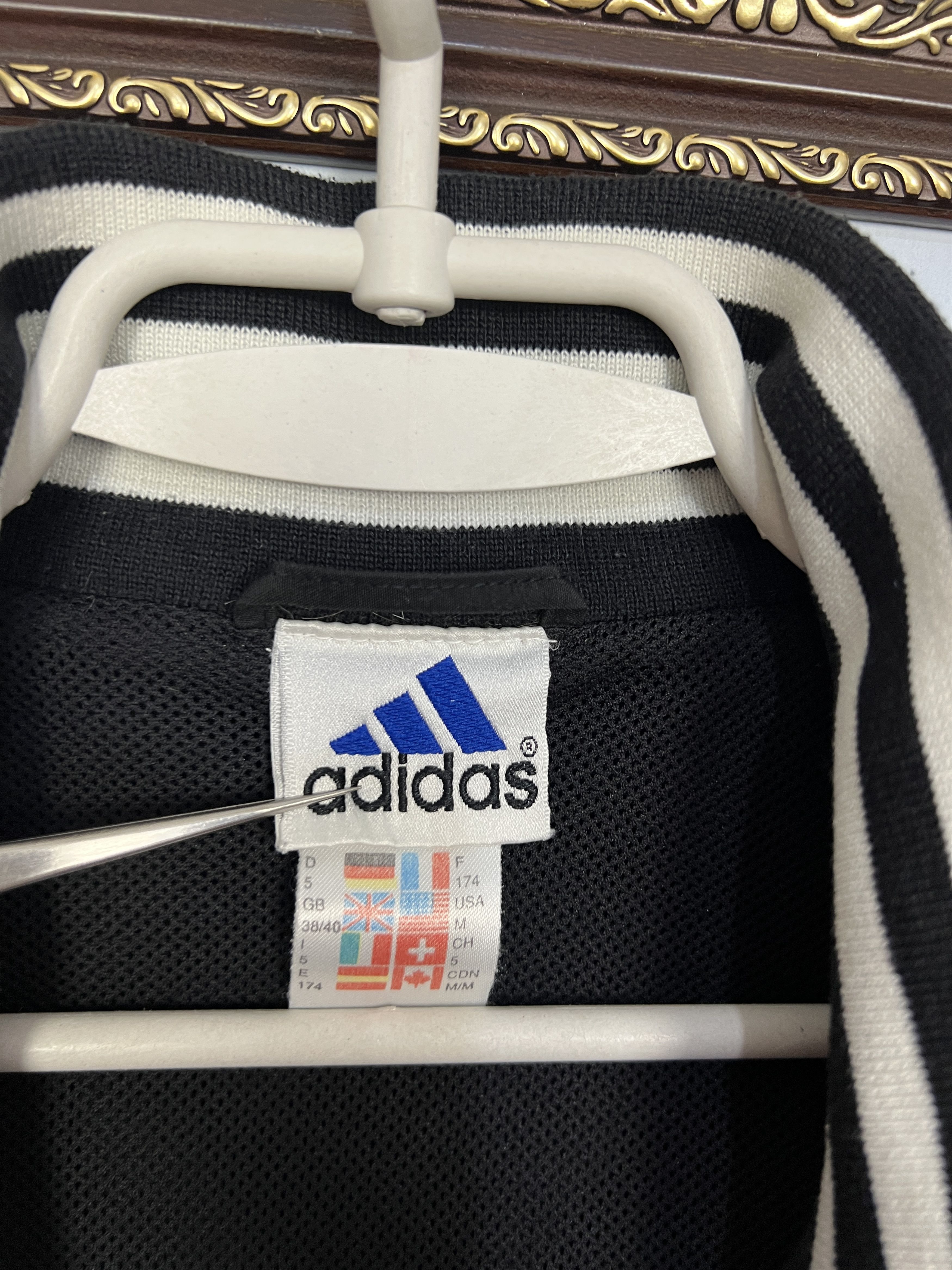 Adidas FC Schalke 04 Football Template Jacket Soccer Track Top Size US M / EU 48-50 / 2 - 7 Thumbnail