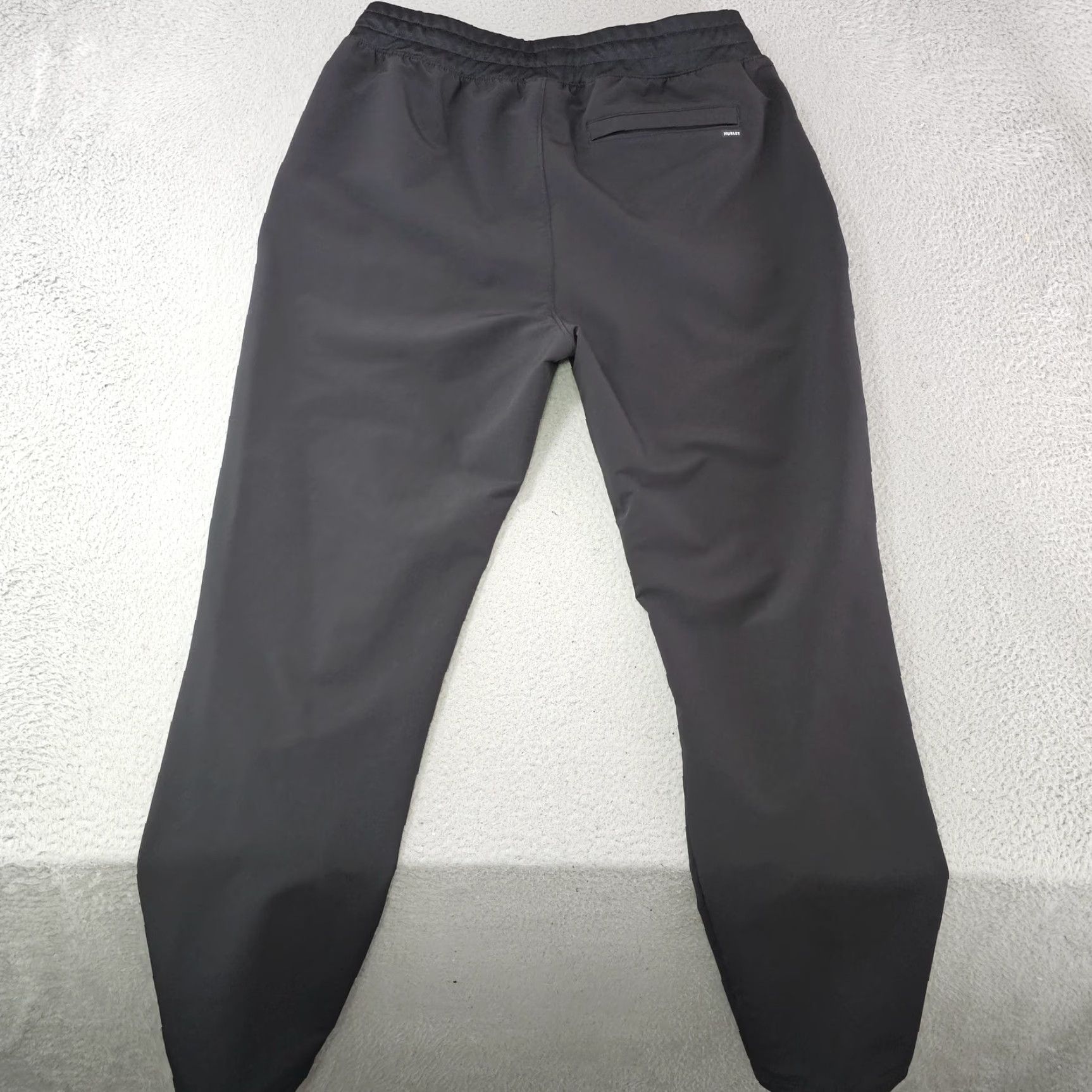 Hurley Hurley Pants Mens Large Black Athletic Joggers Drawstring Stretch HFA23SMB-07255 Size US 33 - 7 Thumbnail
