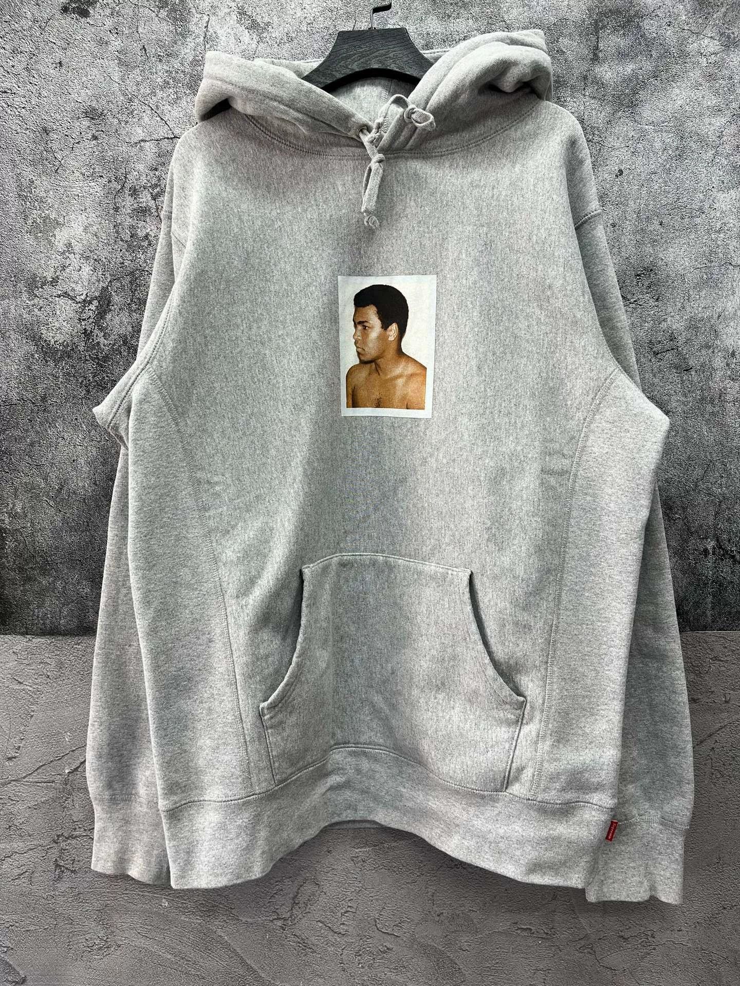 Supreme supreme ali hoodie in gray color Size US M / EU 48-50 / 2 - 1 Thumbnail