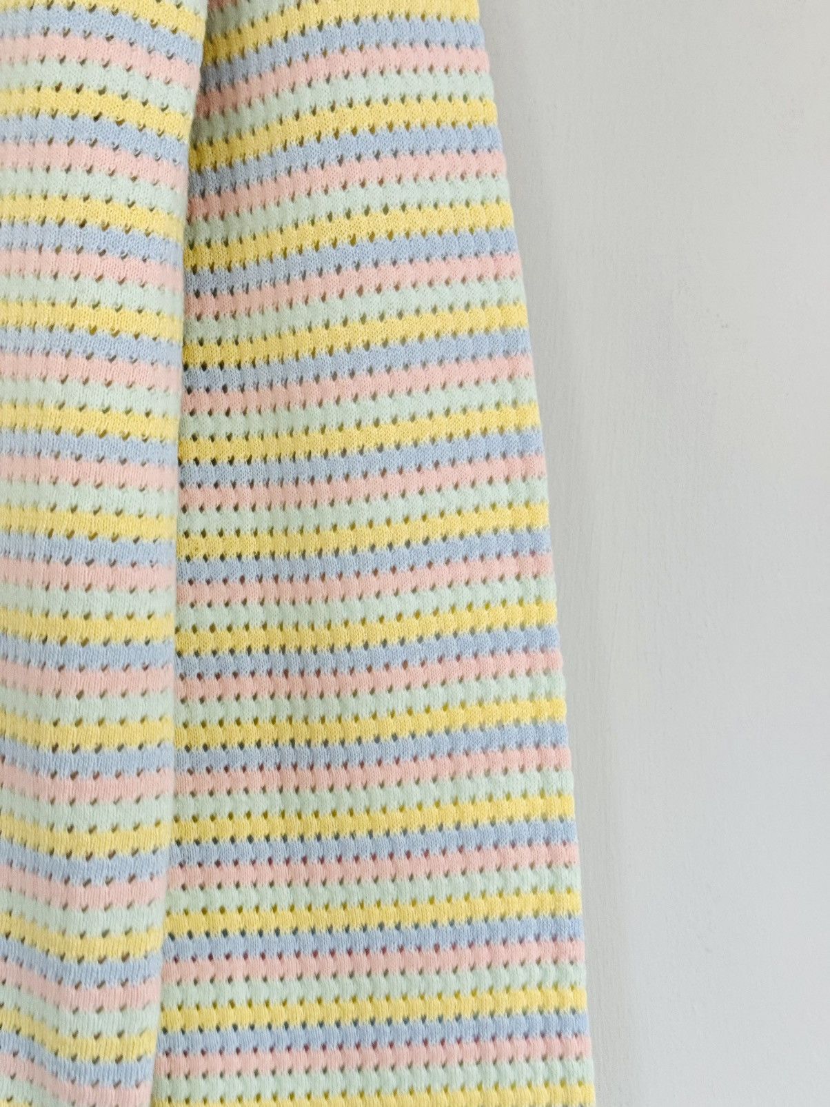 Casablanca Casablanca grandpa knit polo XL mint pastel pearl buttons Size US XL / EU 56 / 4 - 8 Thumbnail