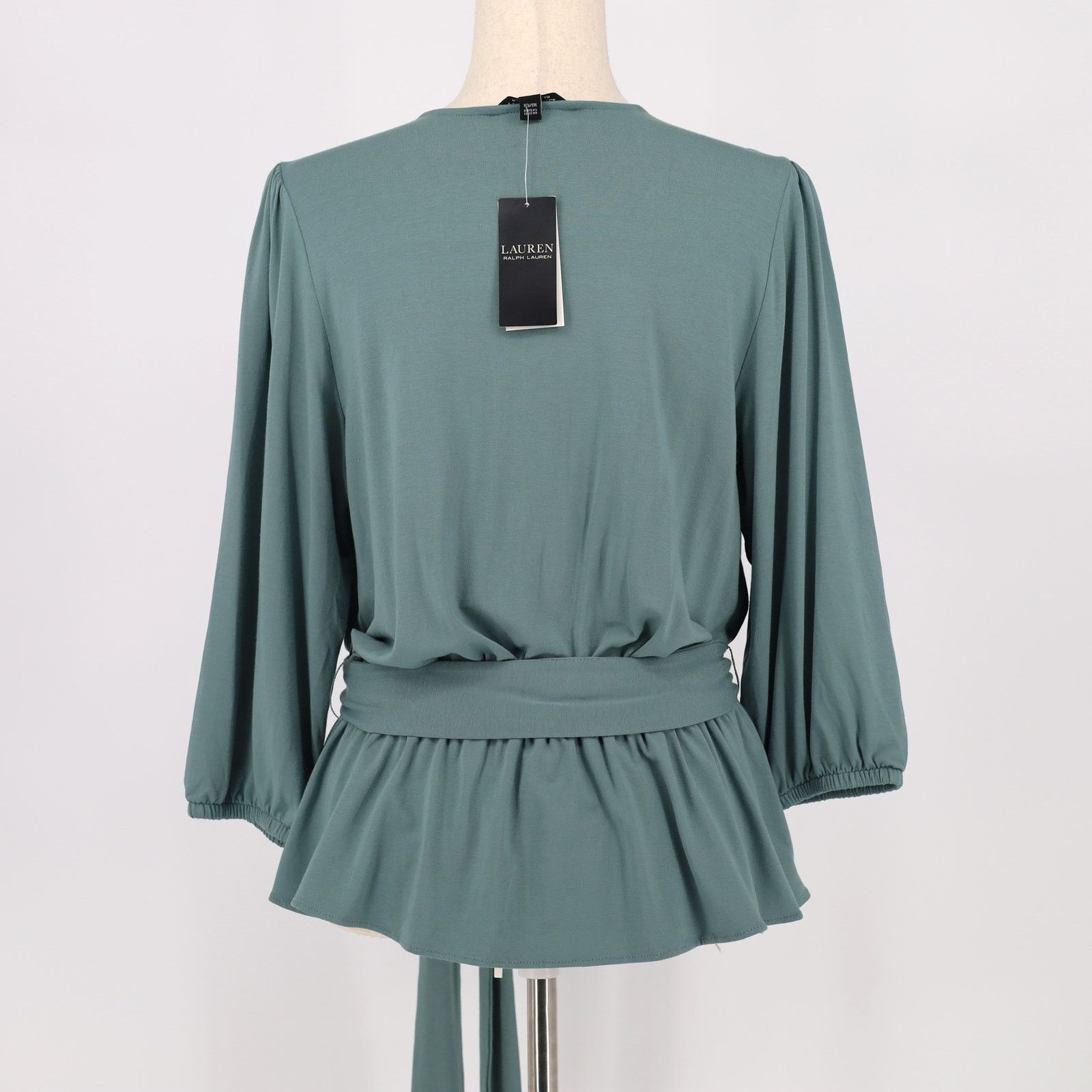 Ralph Lauren Lauren Ralph Lauren Women Grey Peplum Boho Blouse Size XL Size XL / US 12-14 / IT 48-50 - 7 Thumbnail