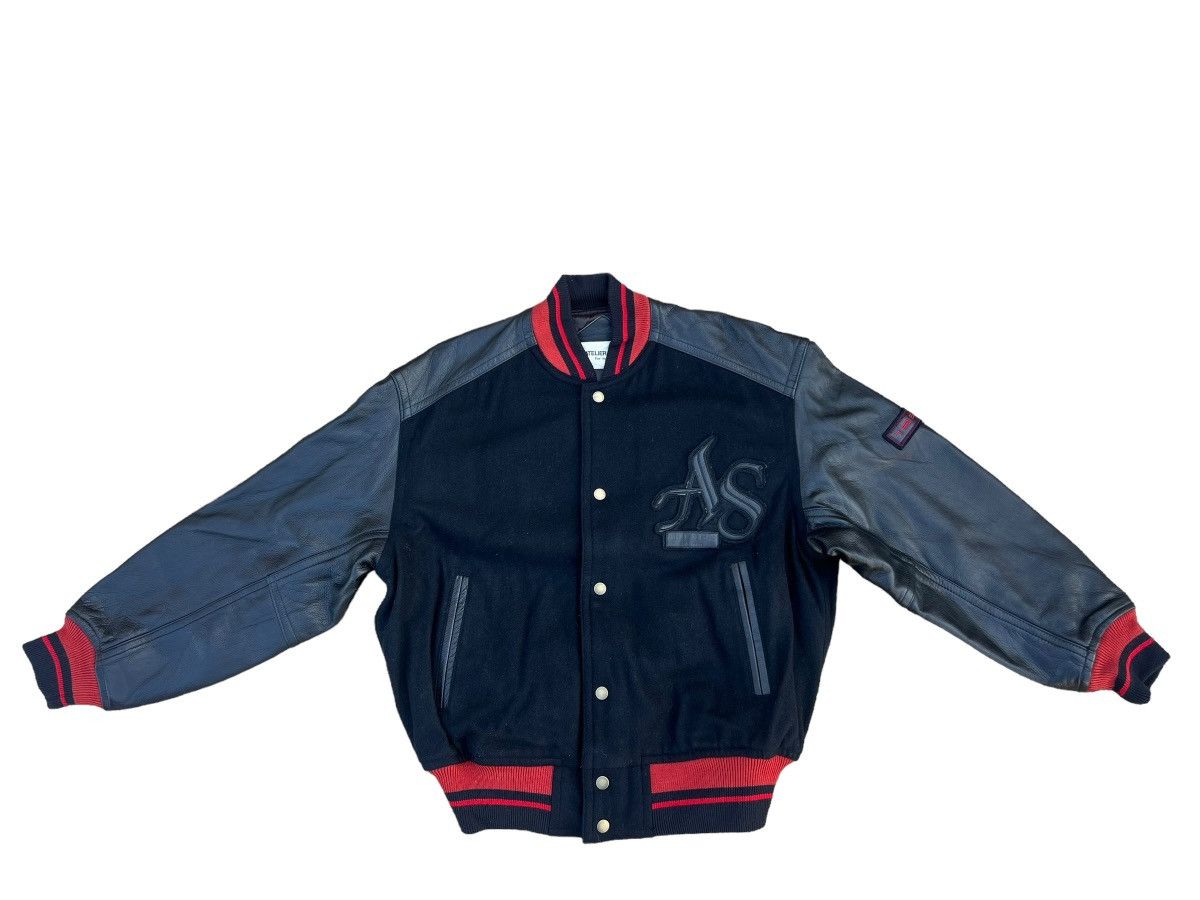 Other 90s Atelier Sab For Men Japan Spell Out Bomber Varsity Jac Size US M / EU 48-50 / 2 - 2 Thumbnail