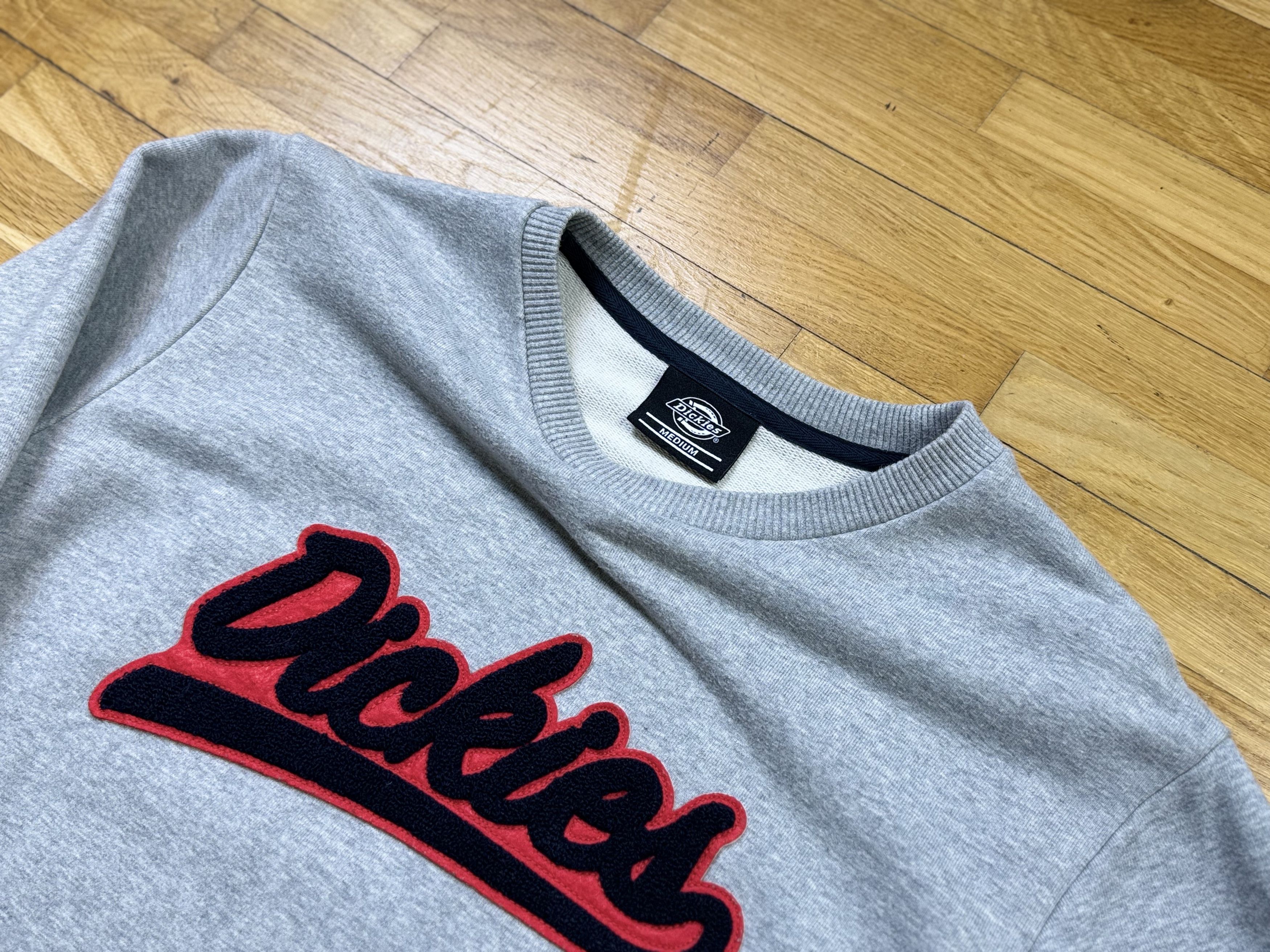 Dickies Vintage gray sweatshirt DICKIES Big red/black logo Size US M / EU 48-50 / 2 - 4 Thumbnail