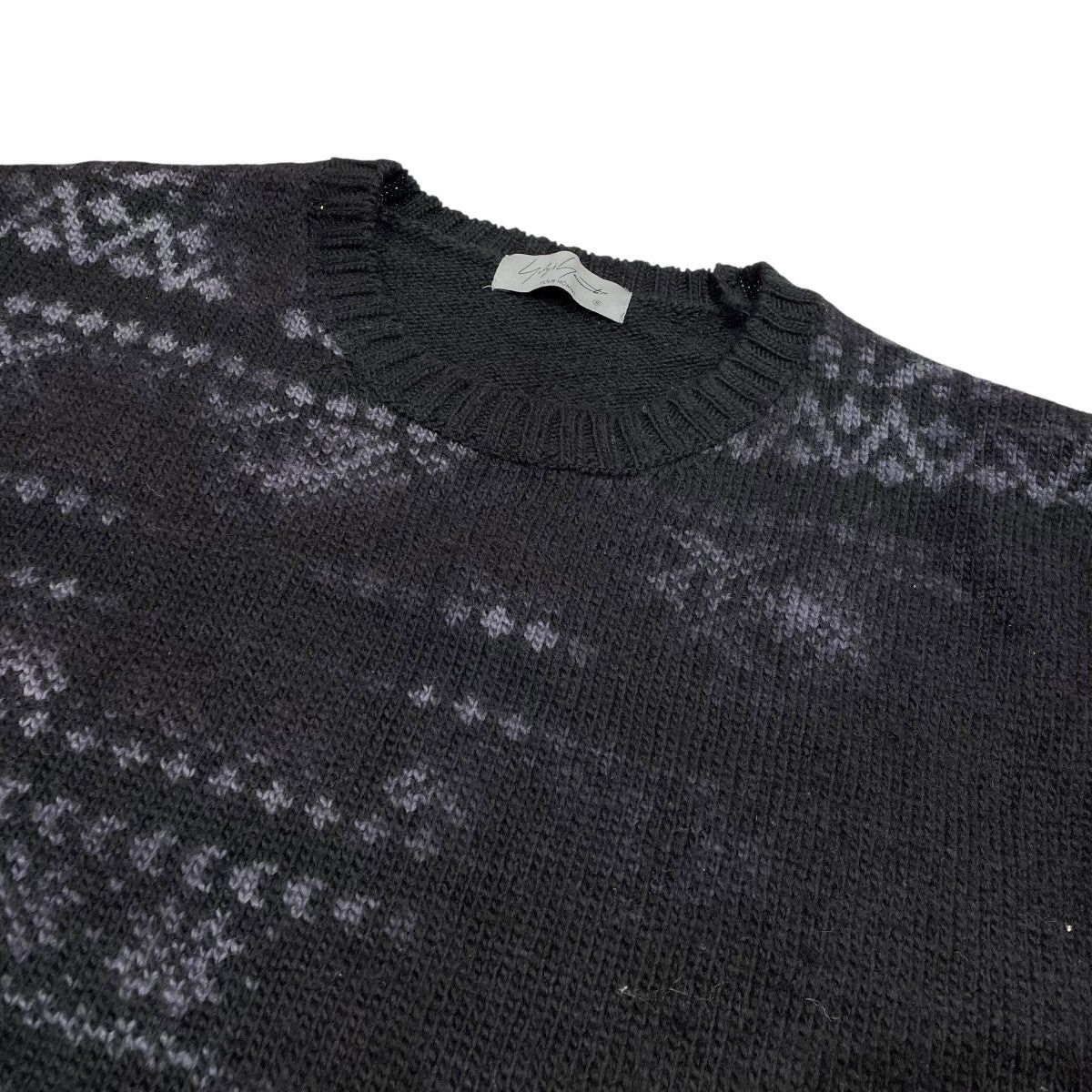 Yohji Yamamoto Yohji Yamamoto pour homme/HE-K03-191/ Knitwear Size US L / EU 52-54 / 3 - 3 Thumbnail