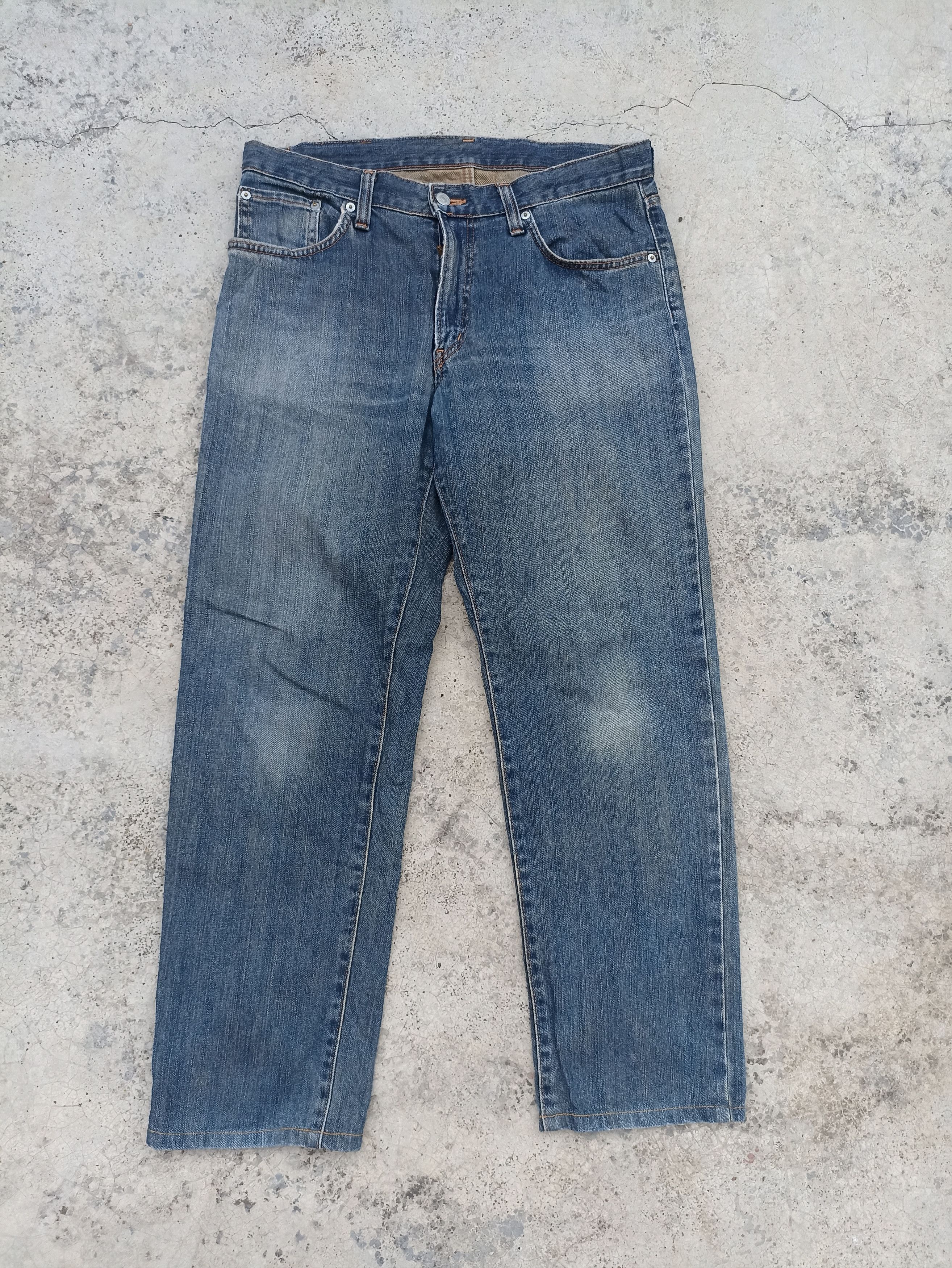 Beauty Beast Vintage Edwin Jeans distressed beauty beast Size US 34 / EU 50 - 1 Thumbnail