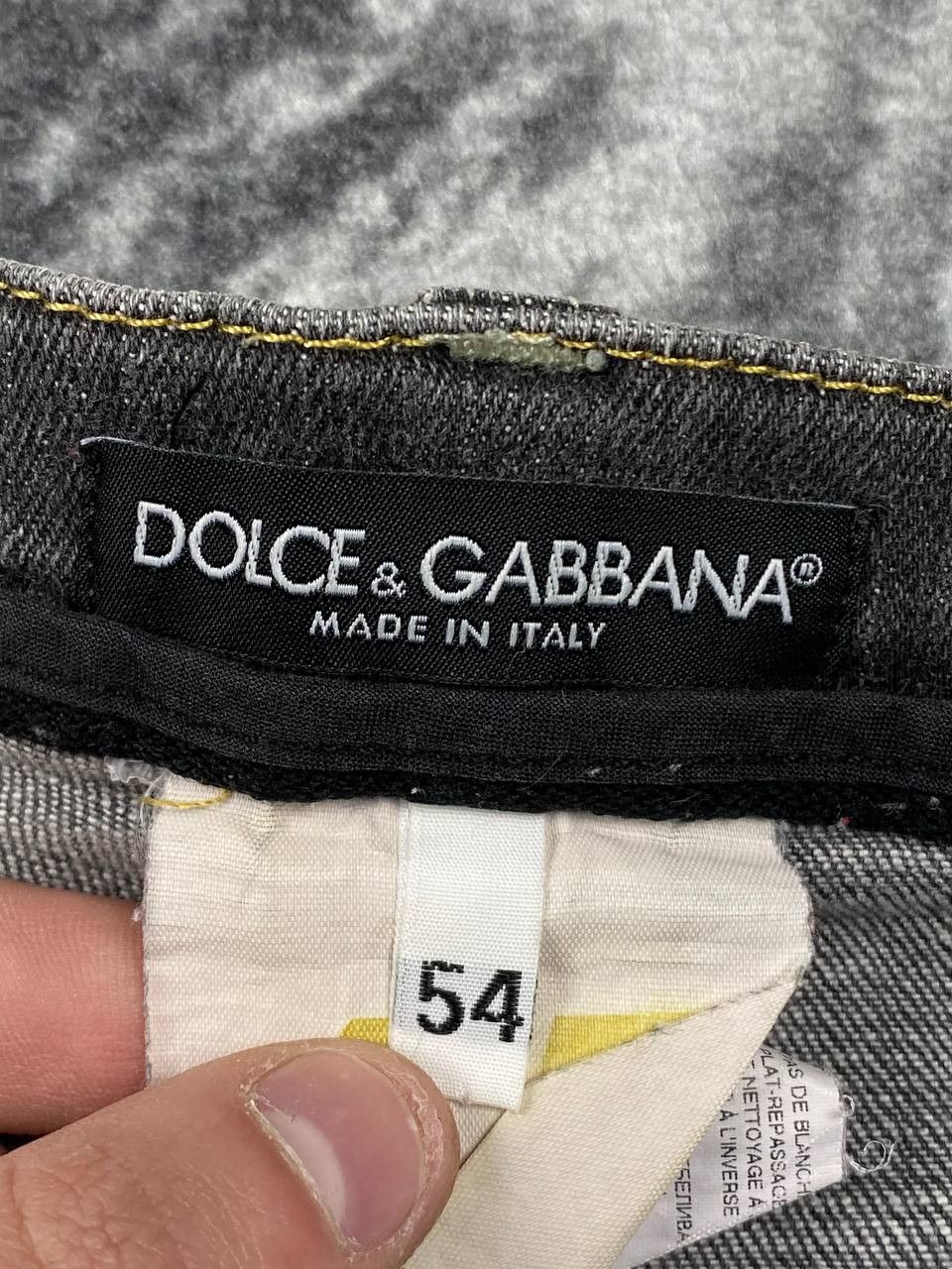 Dolce & Gabbana Vintage Dolce & Gabbana Denim Jeans Metal Logo Size US 33 - 8 Thumbnail