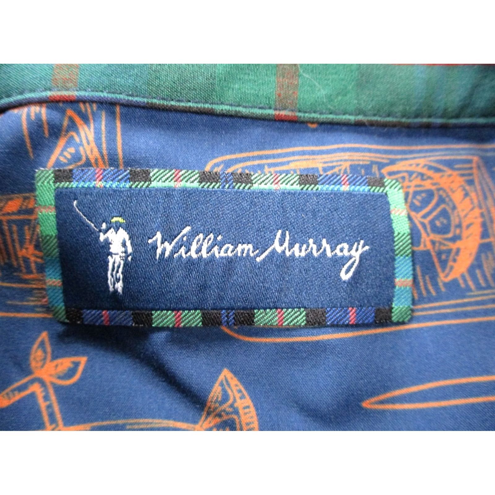 Vintage William Murray Polo Shirt Mens S Drinking Glasses All Over Print Graphic Stretch Size US S / EU 44-46 / 1 - 7 Thumbnail