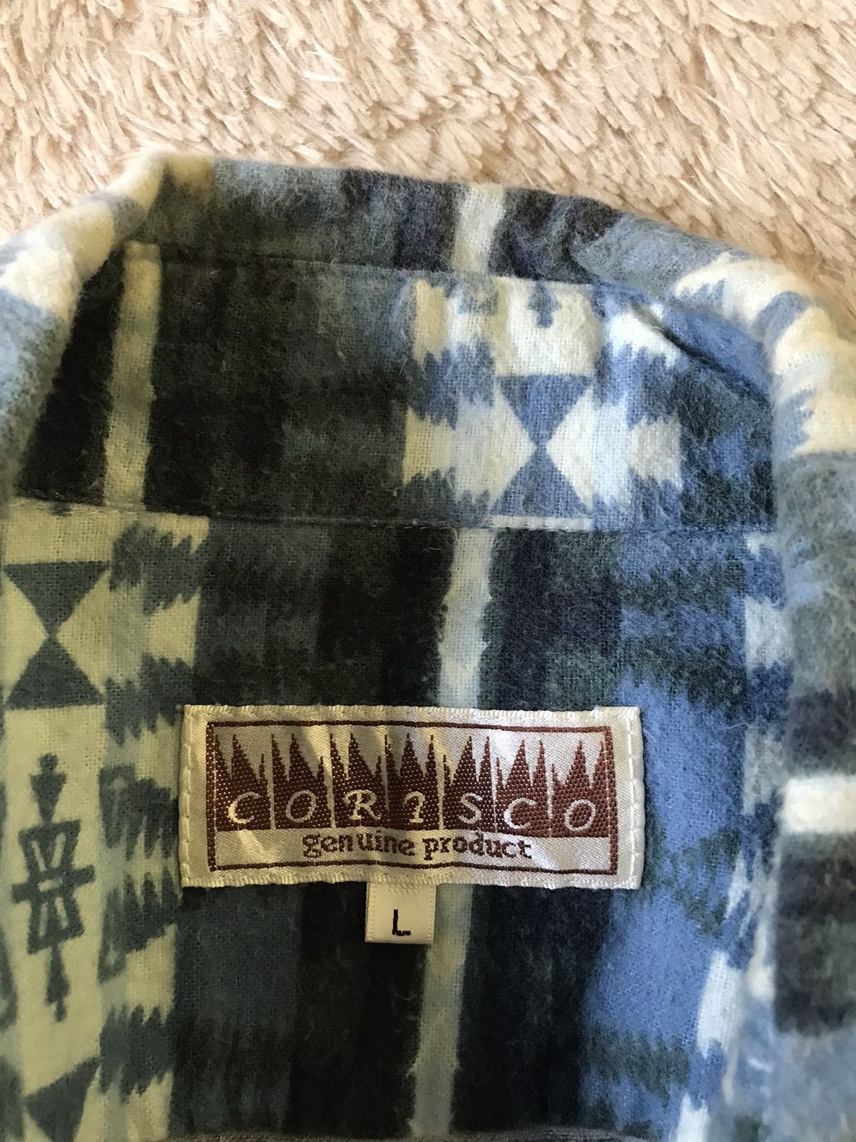 Japanese Brand Corisco Flanel Hawaiian Size US XL / EU 56 / 4 - 6 Thumbnail