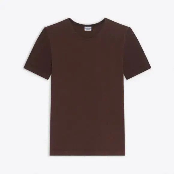 Balenciaga o1bcso1str0425 Cropped T-Shirt in Brown Size S / US 4 / IT 40 - 1 Preview