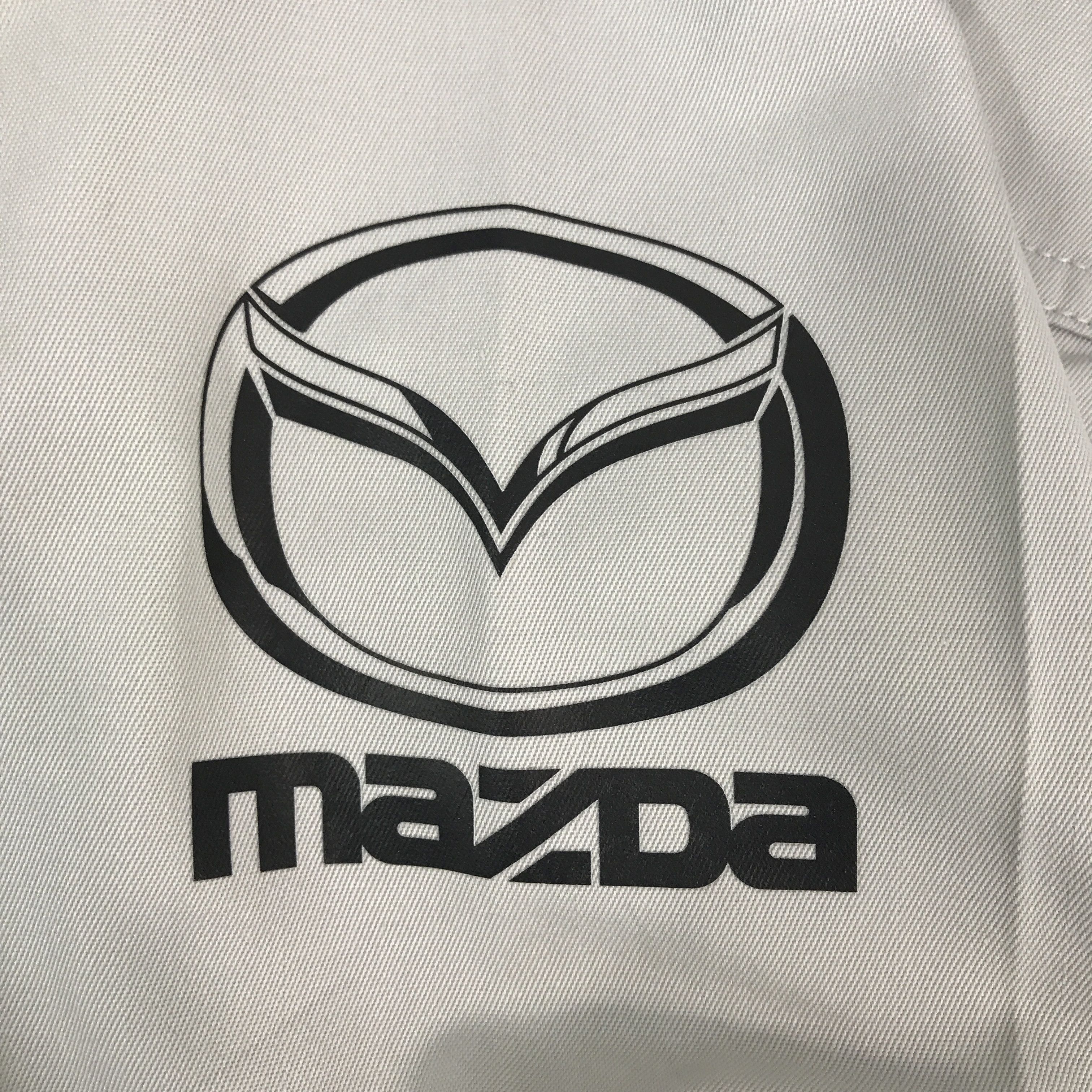 Japanese Brand Mazda Racing Worker Sport Custom Jacket Size US XL / EU 56 / 4 - 8 Thumbnail