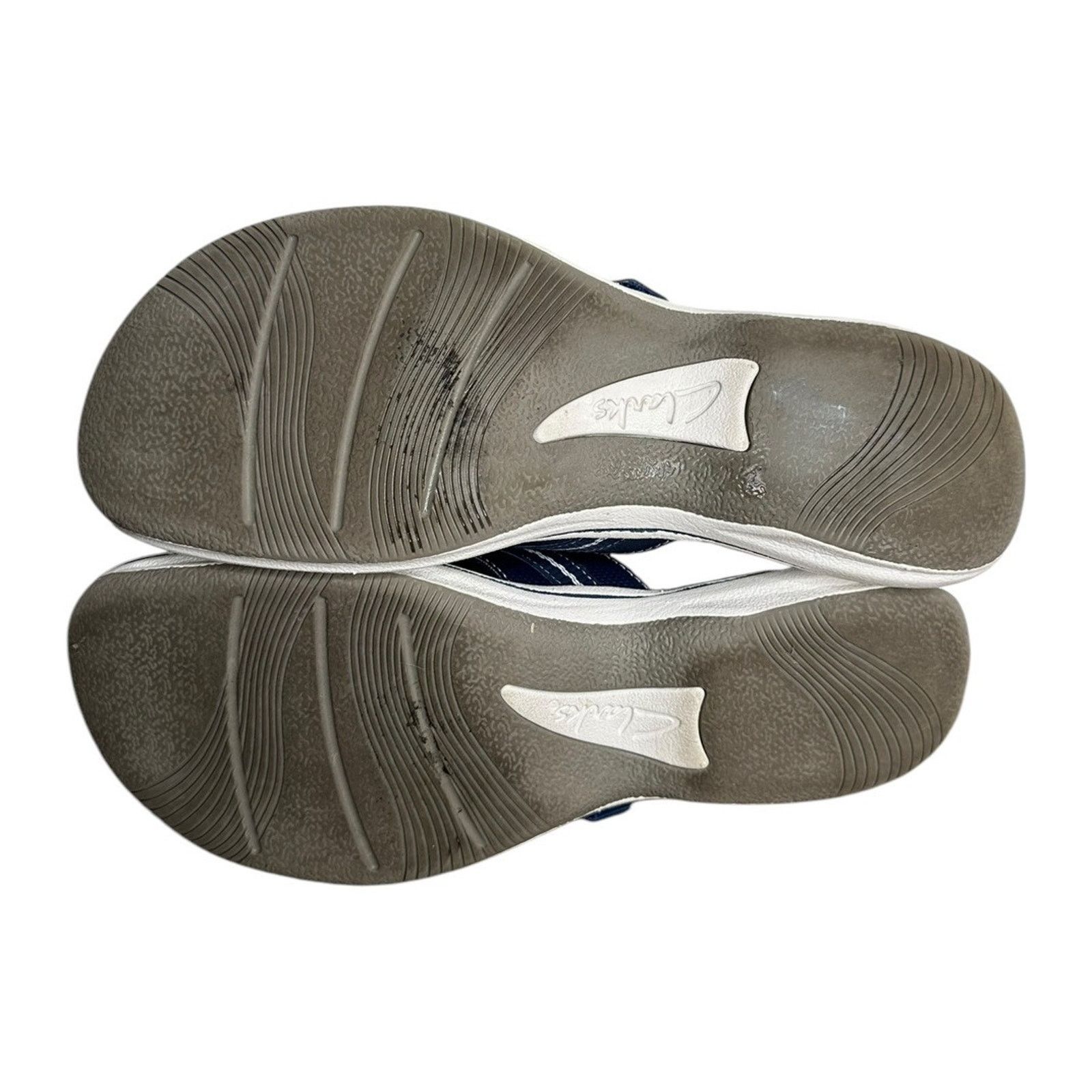 Clarks Clarks Brinkley Jazz Thong Flip Flop Sandals Size 9 Blue Size US 9 / IT 39 - 8 Thumbnail