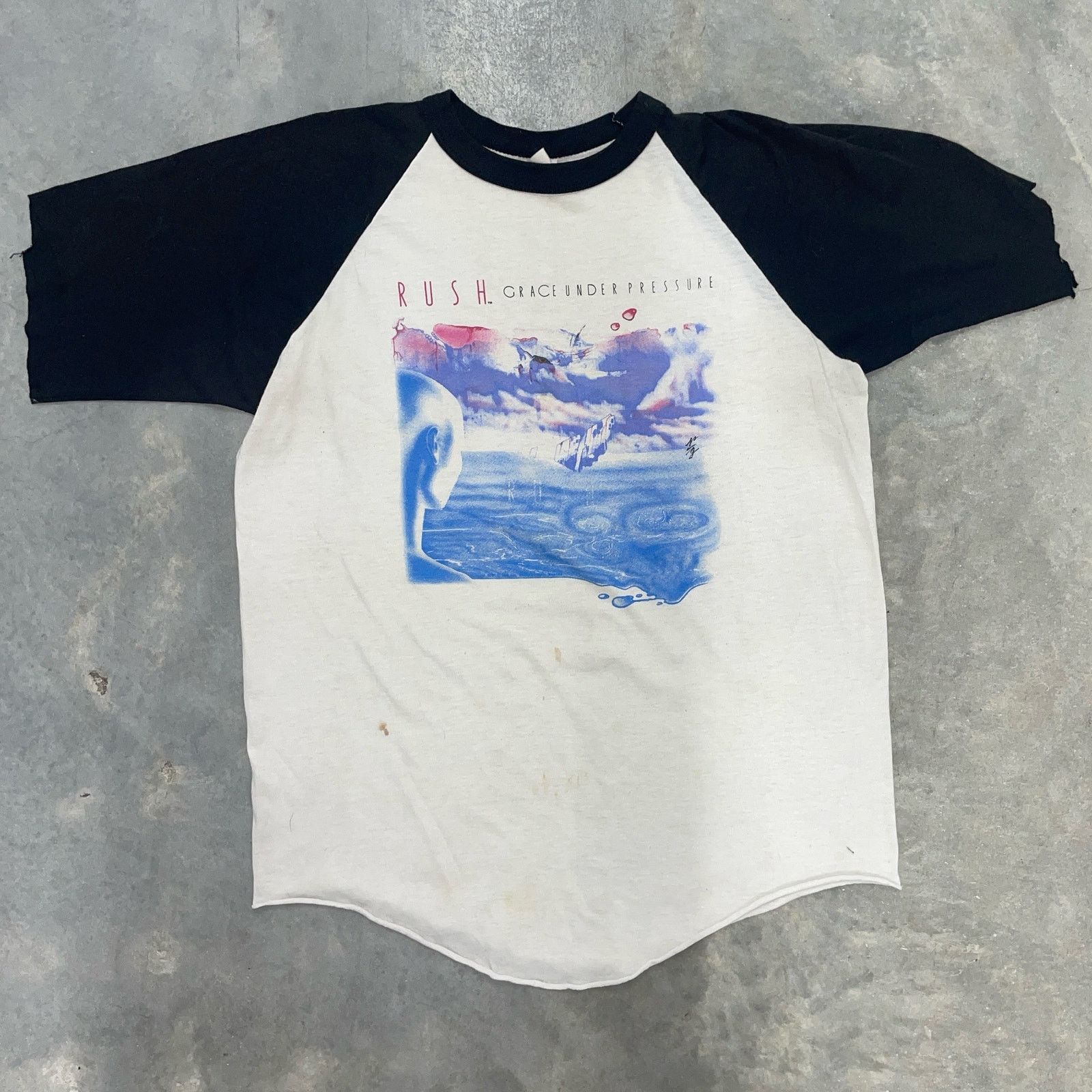 Other Rush Vintage 1984 Grace Under Pressure Raglan Baseball Style Size US S / EU 44-46 / 1 - 1 Thumbnail