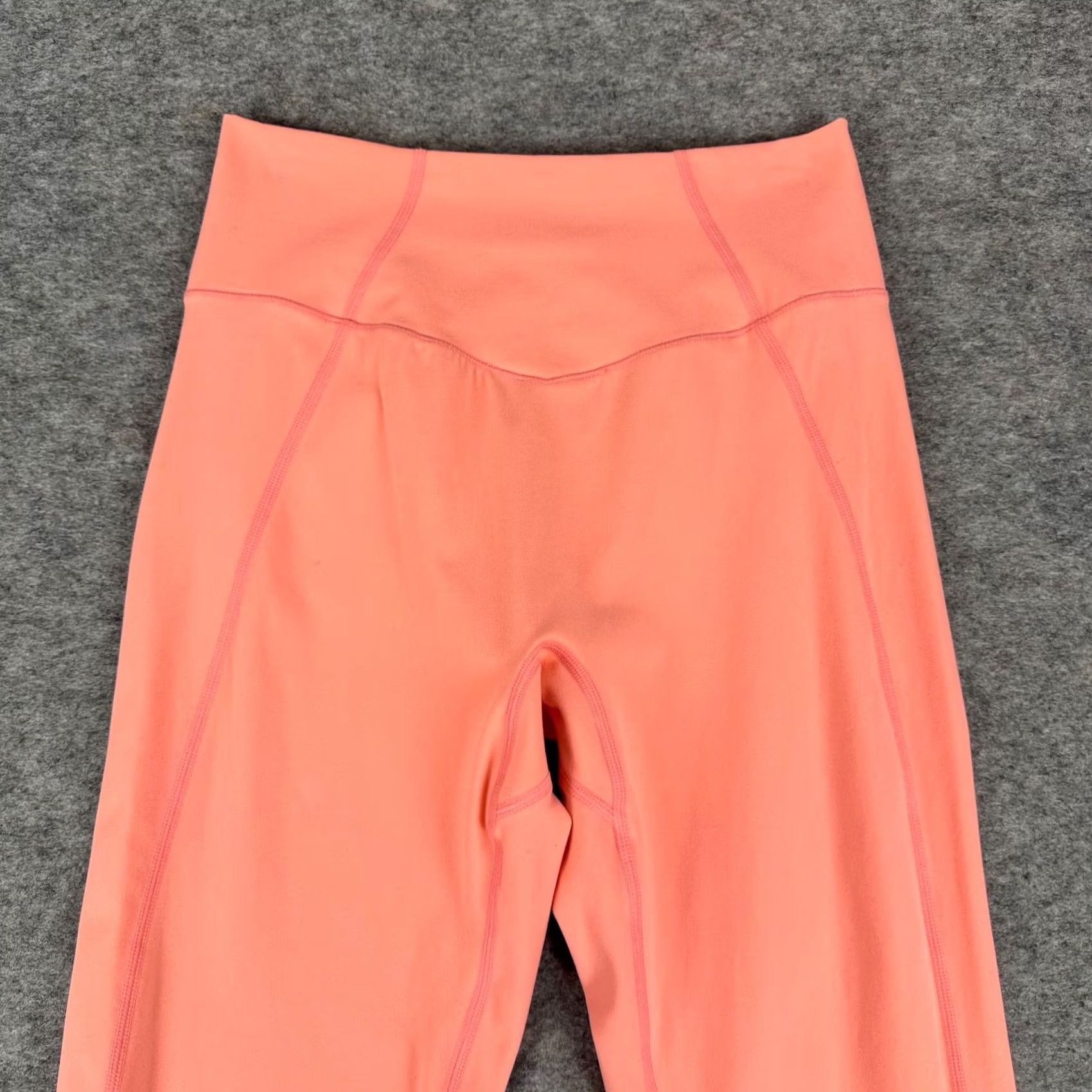 Vintage Buff Bunny Leggings Orange Womens Large L 27" Nylon Stretch Size 36" / US 14 / IT 50 - 3 Thumbnail