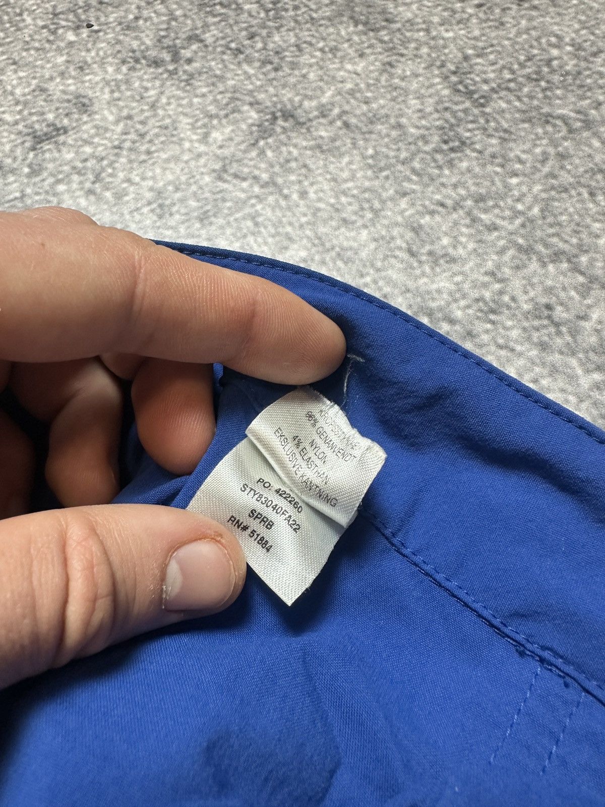 Patagonia Patagonia Logo Pants Blue Outdoor Streetwear Rare Casual L Size US 34 / EU 50 - 8 Thumbnail