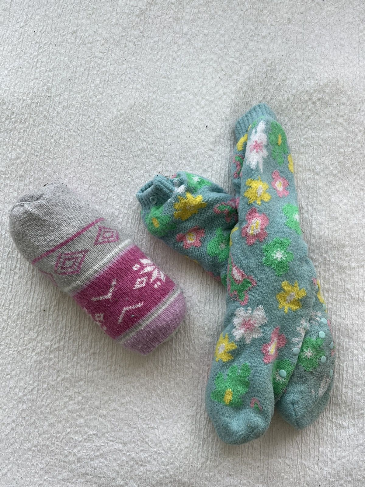 Other TWO PAIRS OF FLUFFY SOCKS Size ONE SIZE - 1 Preview