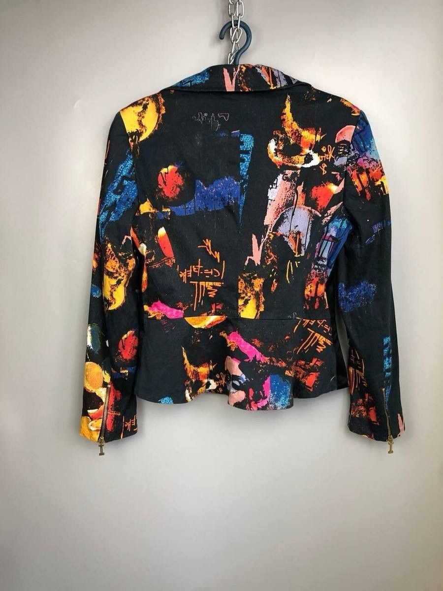 Iceberg Iceberg Women’s Printed Blazer Jacket Size L / 46 Size L / US 10 / IT 46 - 2 Thumbnail
