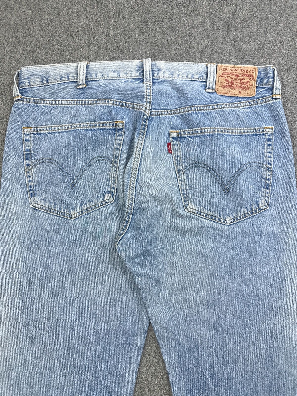 Levi's Vintage Levis 501 Faded Blue Jeans SA0001 Size US 37 - 4 Thumbnail