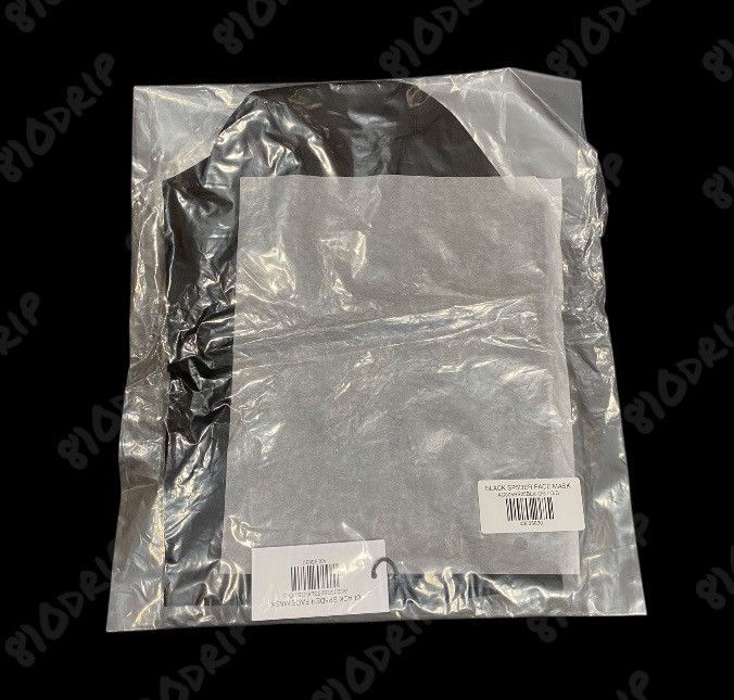 Sp5der Sp5der OG Logo V2 Shiesty Mask Black Size ONE SIZE - 12 Thumbnail