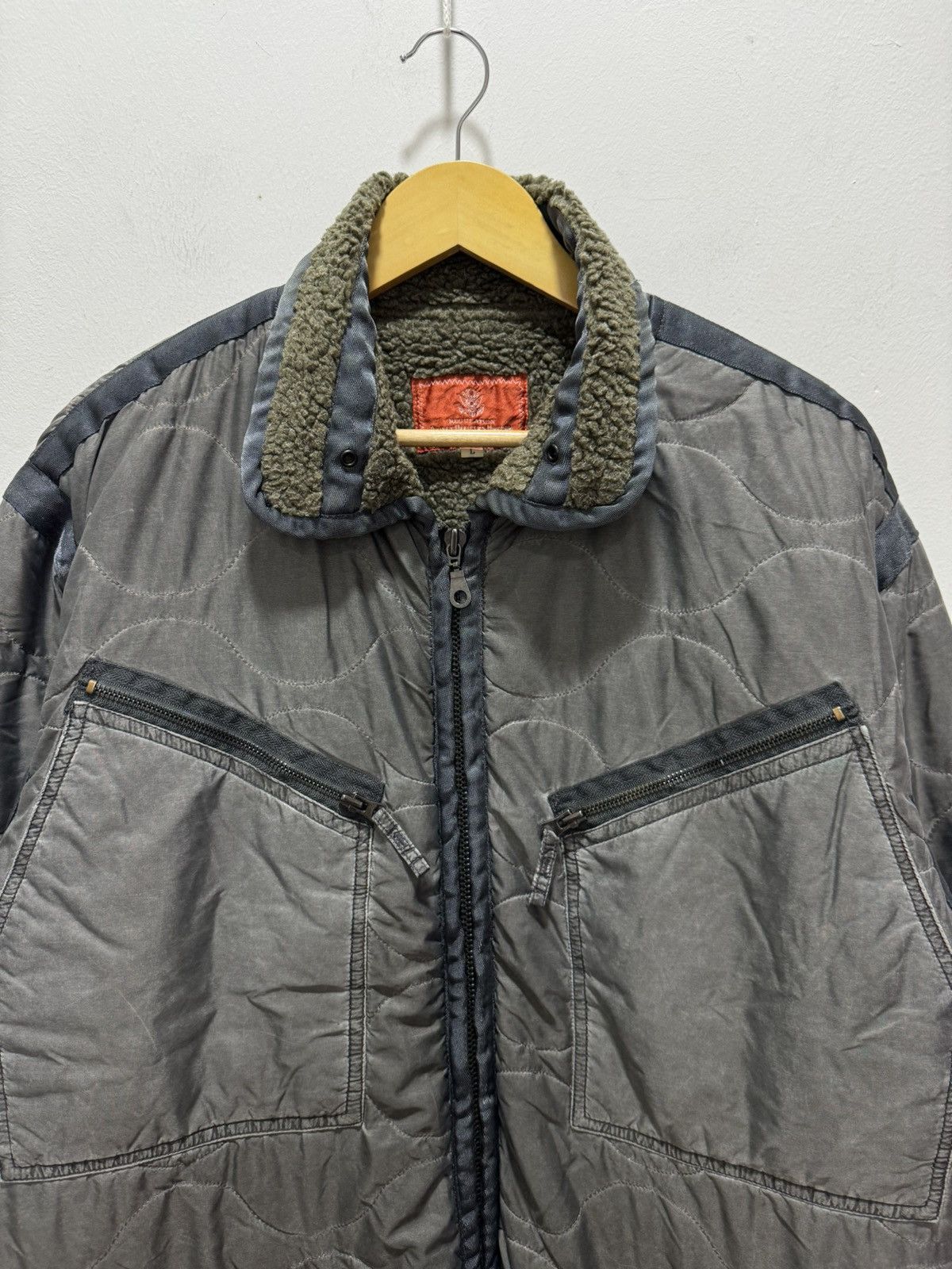 Avirex AVIREX OFFICER’S UNIFORM MULTIZIPPER POCKET SHERPA JACKET Size US L / EU 52-54 / 3 - 4 Thumbnail