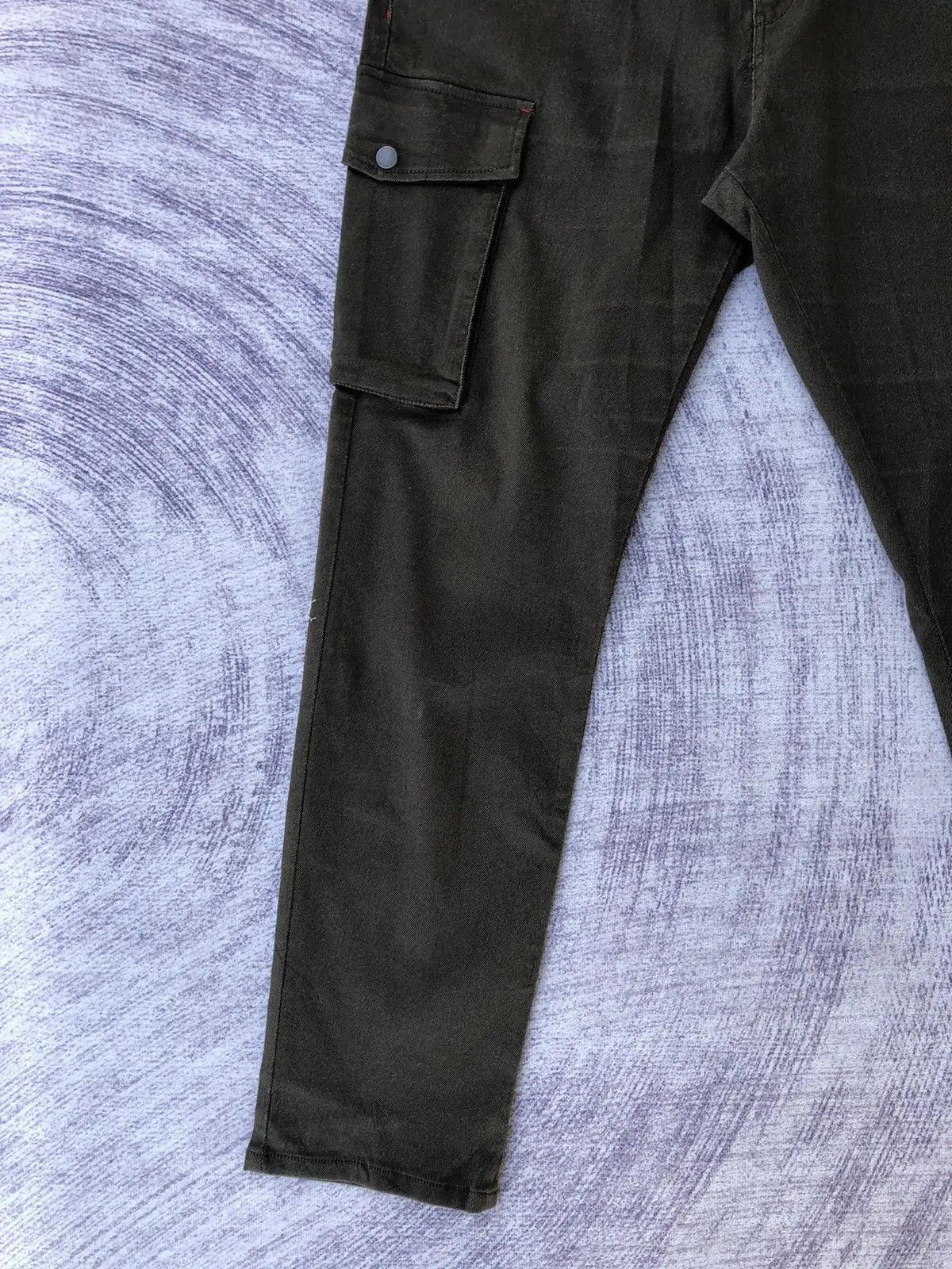 Other Cargo Olive Pipue de pique Multipocket Rare Pattern Size US 33 - 4 Thumbnail