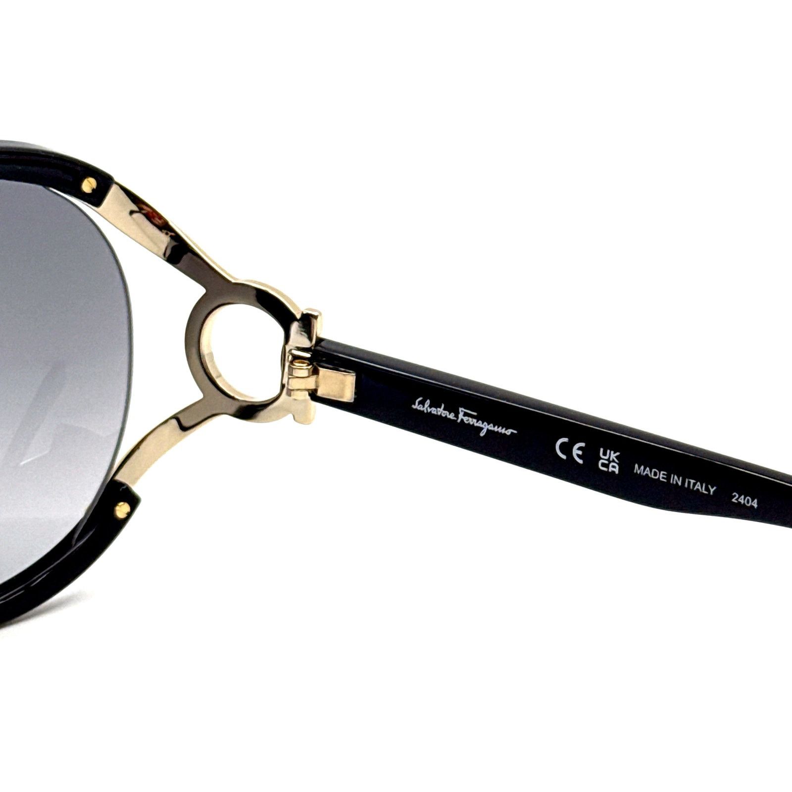 Salvatore Ferragamo New, SALVATORE FERRAGAMO Sunglasses SF600S 001 Authentic Size ONE SIZE - 9 Thumbnail