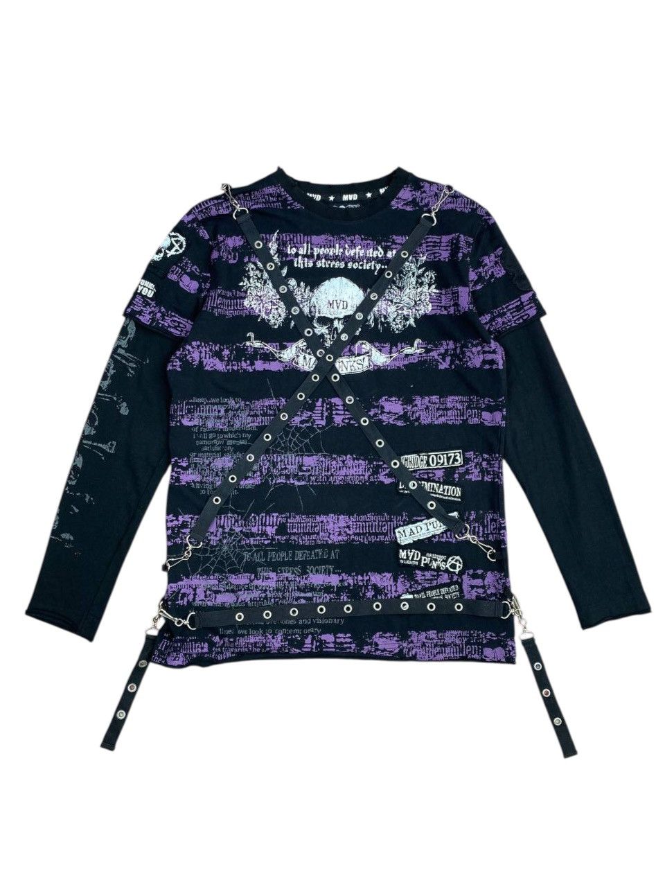 Seditionaries 2000's Mad Punk Bondage Longsleeves Size US L / EU 52-54 / 3 - 8 Thumbnail