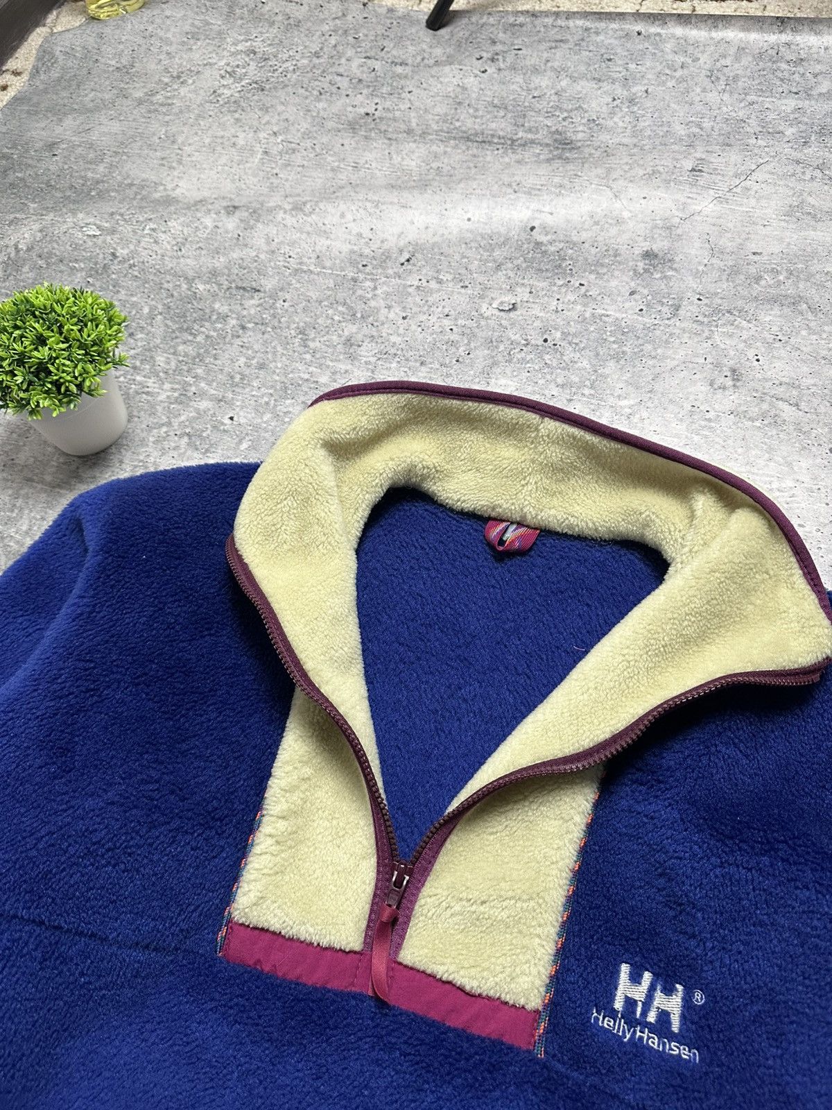 Helly Hansen Vintage Helly Hansen Pullover Nylon Pocket Fleece Jacket Size US L / EU 52-54 / 3 - 7 Thumbnail