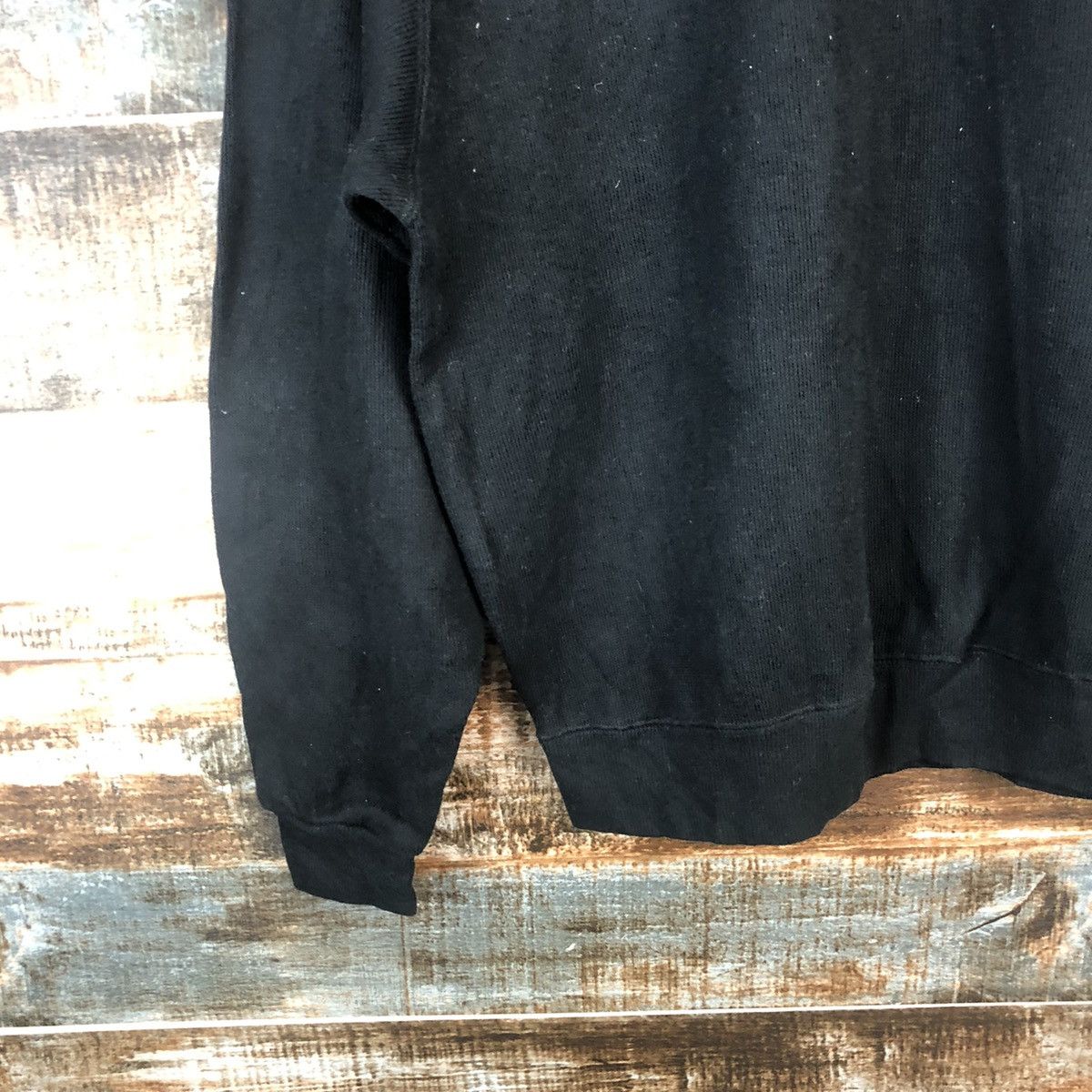 Homespun Knitwear × Japanese Brand Japanese Brand Black Knitwear #A1988 Size US S / EU 44-46 / 1 - 7 Thumbnail