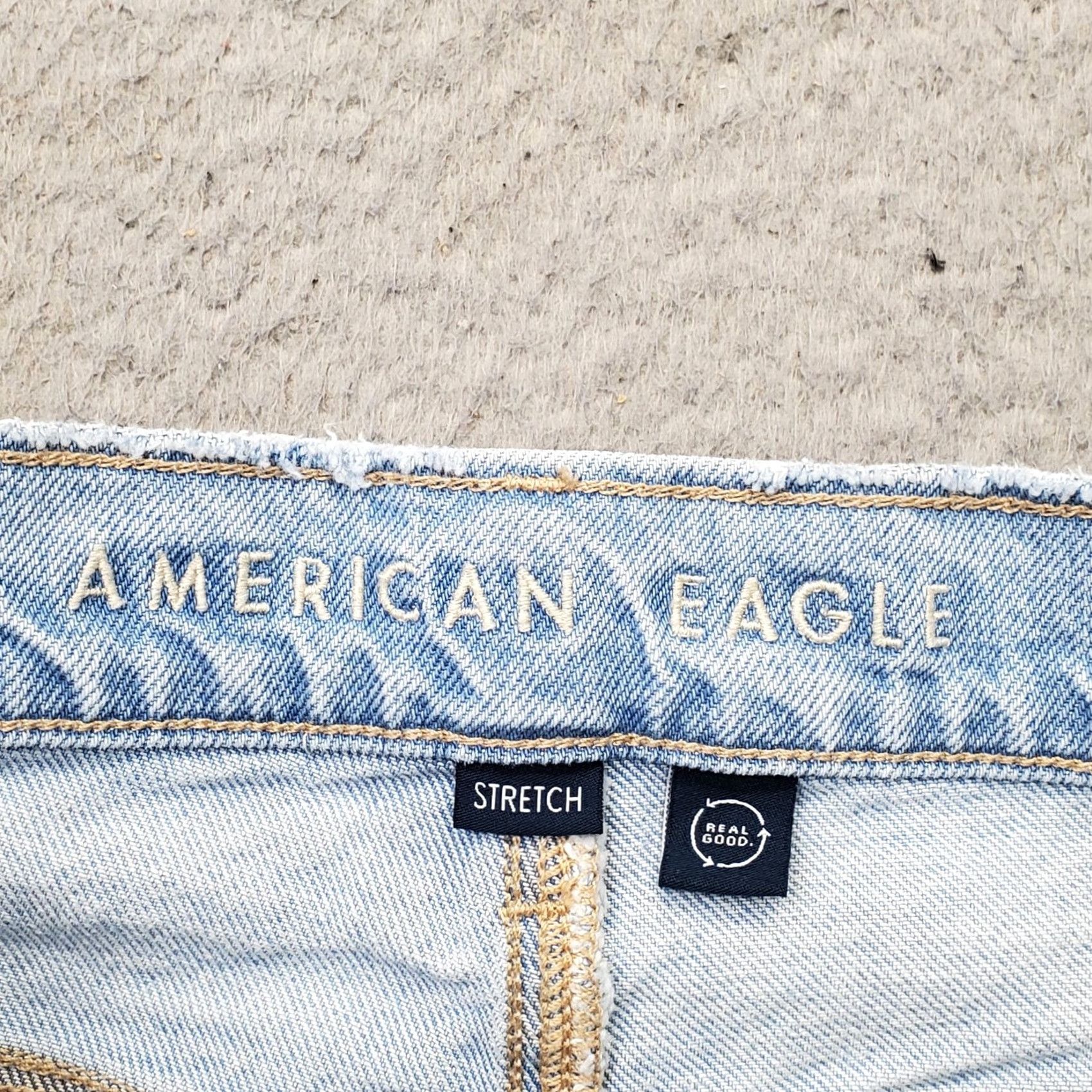 American Eagle Outfitters American Eagle Outfitters Jeans Womens 2 Blue Denim Straight 5-Pocket High Rise Jeans 29.75 Inseam Size 26" / US 2 / IT 38 - 7 Thumbnail