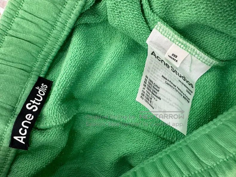 Acne Studios Acne Studios size XXS Green Cotton Shorts Size 25" / US 0 / IT 36 - 3 Thumbnail