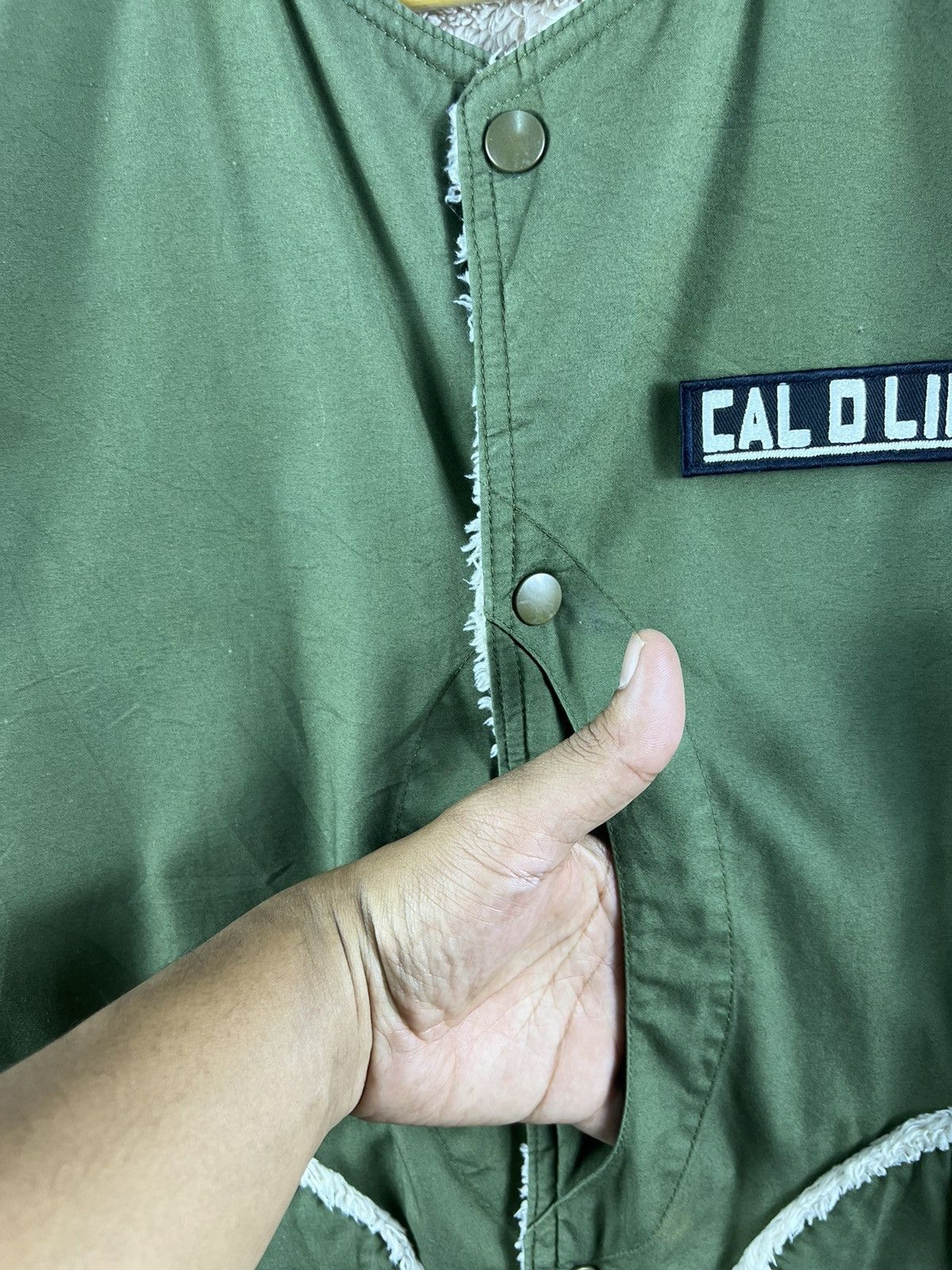 CAL O LINE ⚡️ Cal-o-Line reversible sherpa light jacket Size US M / EU 48-50 / 2 - 7 Thumbnail