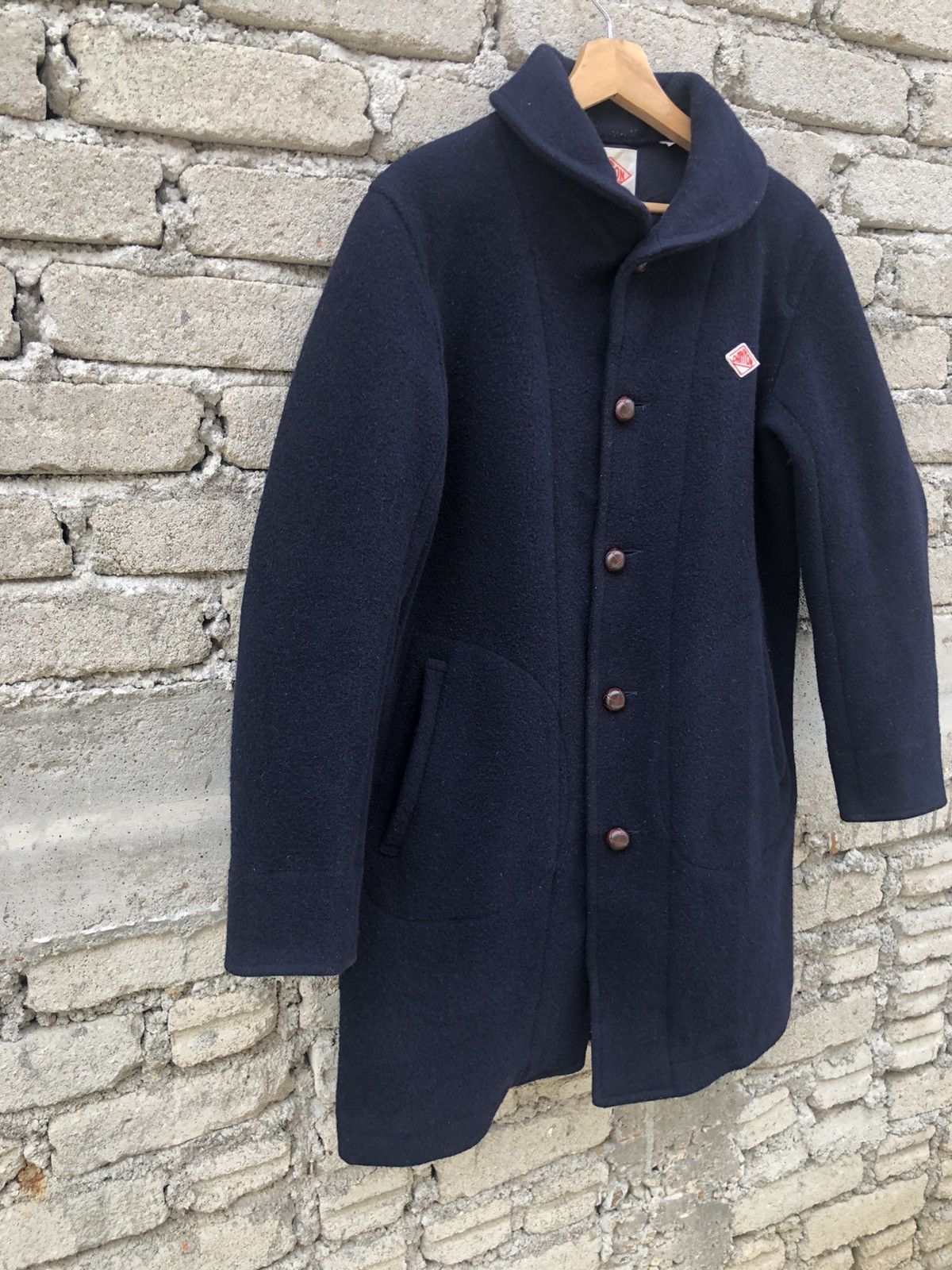 Danton × Japanese Brand Vintage Danton Vetements De Travails Wool Trench Coat Size US M / EU 48-50 / 2 - 4 Thumbnail