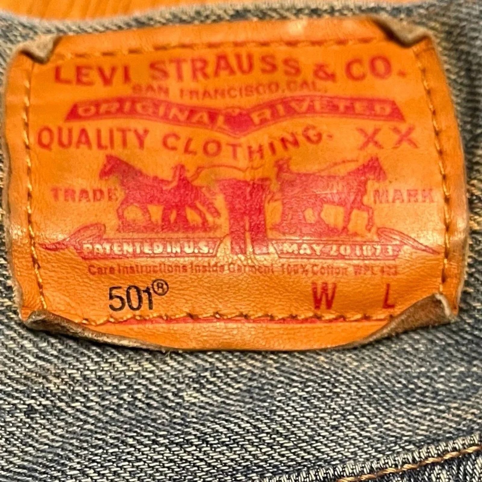 Levi's Levi’s 501 cutoff Jeans shorts. Size 32" / US 10 / IT 46 - 4 Thumbnail