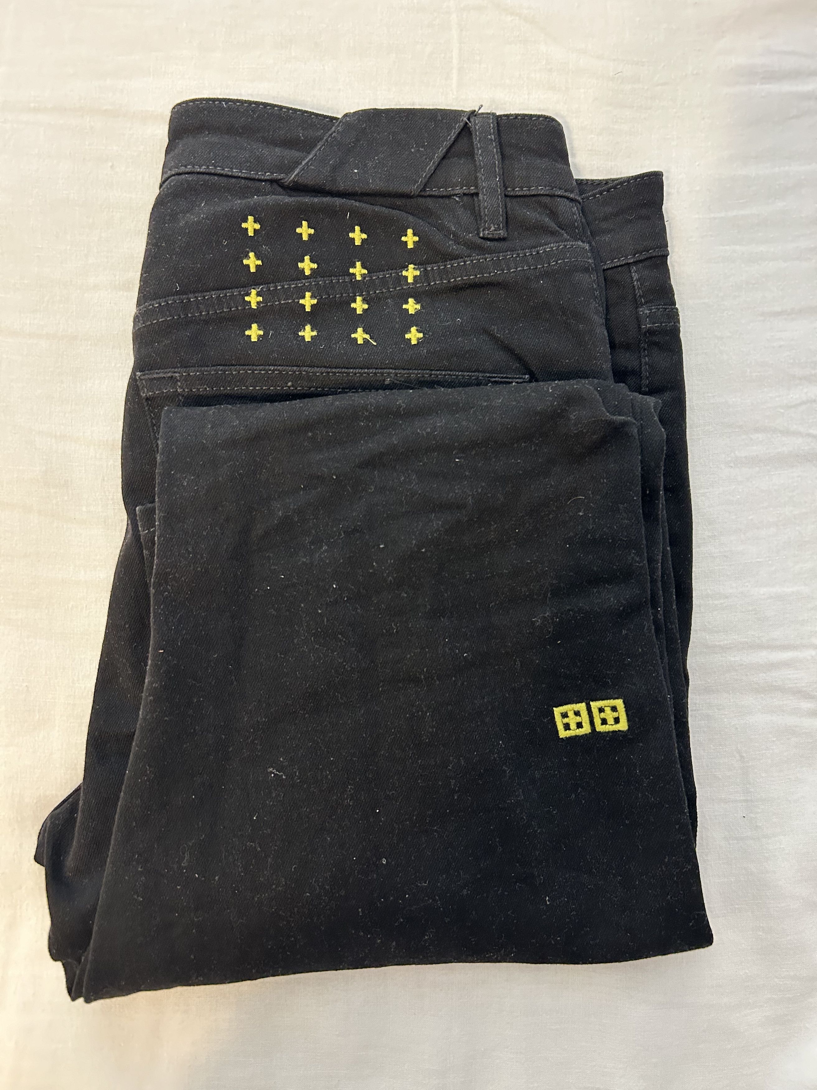 Ksubi Ksubi CHITCH ROLL UP YELLOW 34 Black Size US 34 / EU 50 - 1 Thumbnail