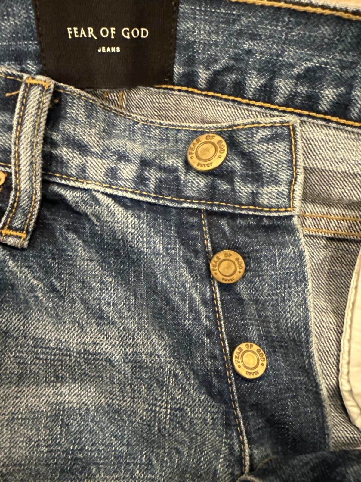 Fear of God Vintage Fear of God Selvedge Skinny Jeans Size US 31 - 5 Thumbnail