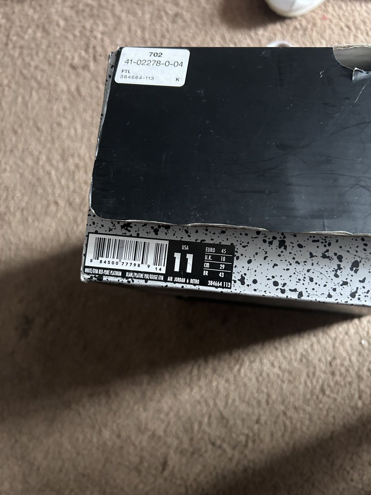 Jordan Brand Jordan 6 Alternate Size US 11 / EU 44 - 6 Thumbnail