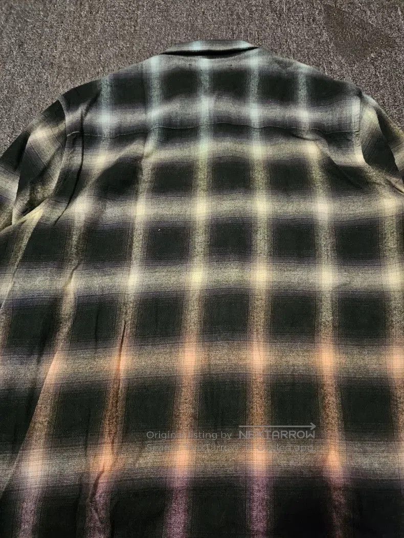 Amiri Amiri Gradient Plaid Flannel Shirt. Size US S / EU 44-46 / 1 - 5 Thumbnail