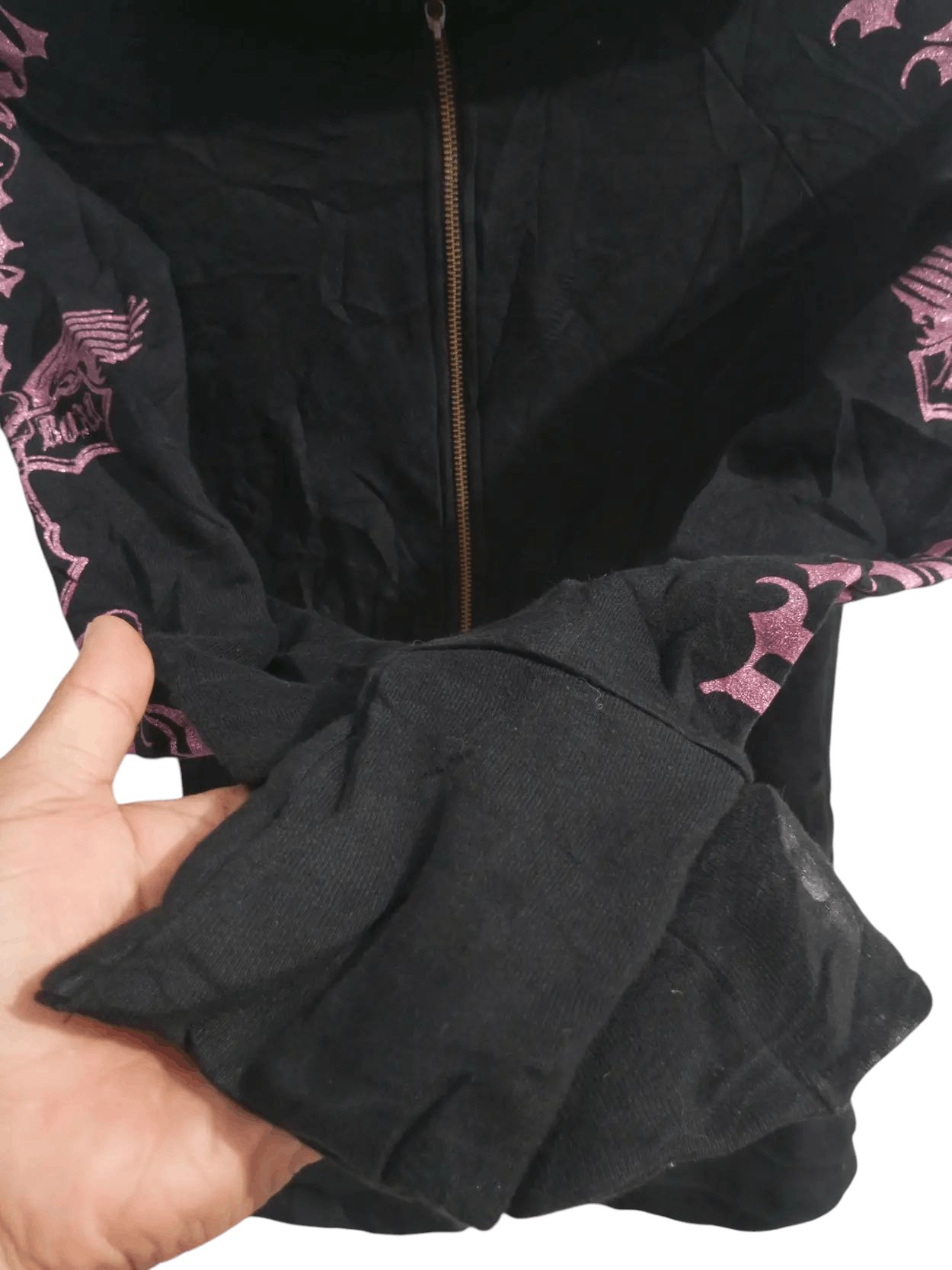 20471120 Vintage Galmourous punk angles hoodie Size US S / EU 44-46 / 1 - 11 Thumbnail