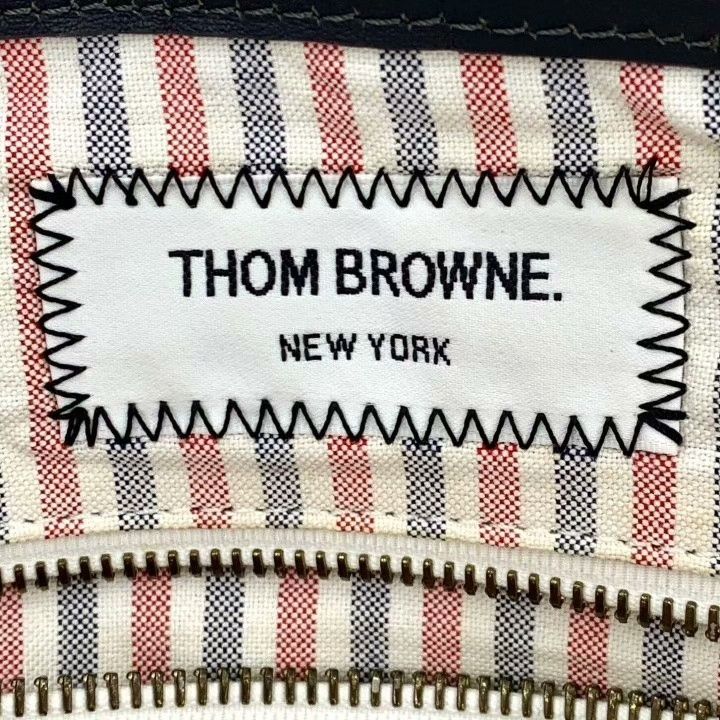 Thom Browne Thom Browne Plaid Lining Tote Bag Size ONE SIZE - 7 Thumbnail