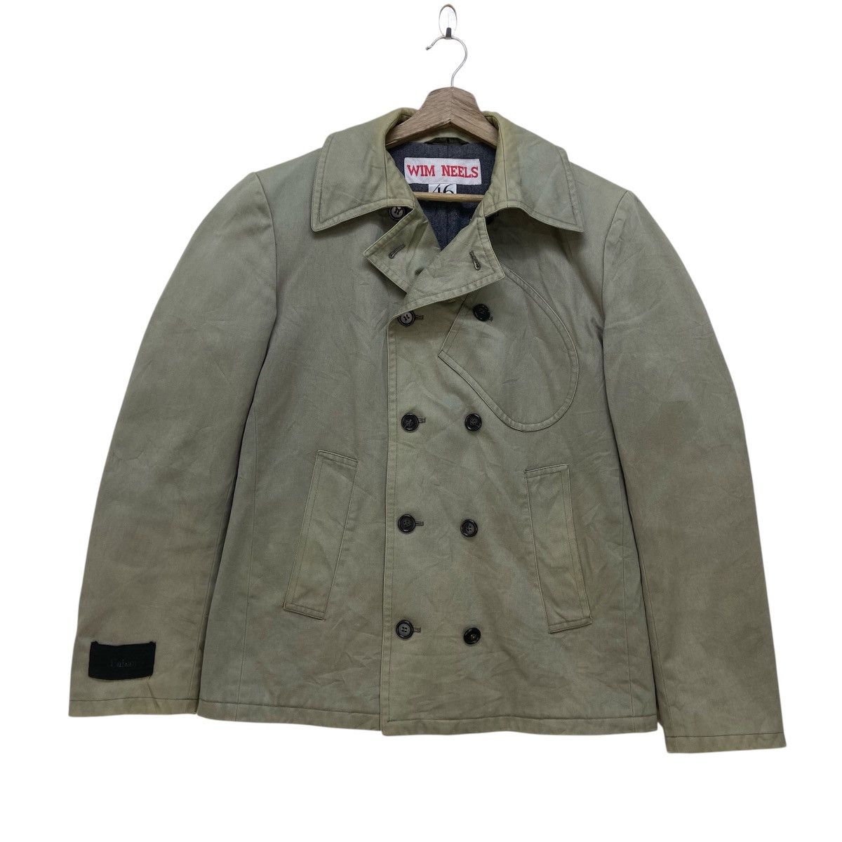 Wim Neels Wim Neels Double Breasted Worker Workwear Blanket Jacket Size US S / EU 44-46 / 1 - 2 Thumbnail