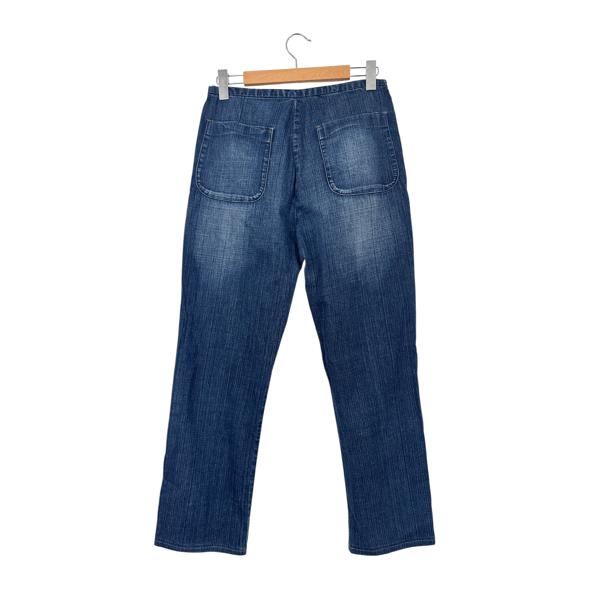 Marithe + Francois Girbaud Vintage Le Jean De Marithe + Francois Girbaud Straight Jeans Size 32" / US 10 / IT 46 - 2 Thumbnail