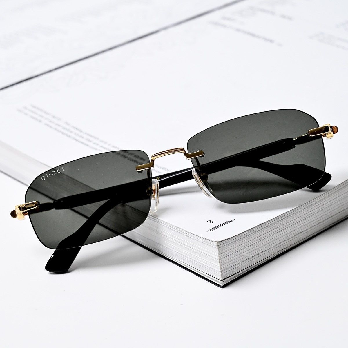 Gucci GUCCI GG1221S SUNGLASSES Size ONE SIZE - 14 Thumbnail