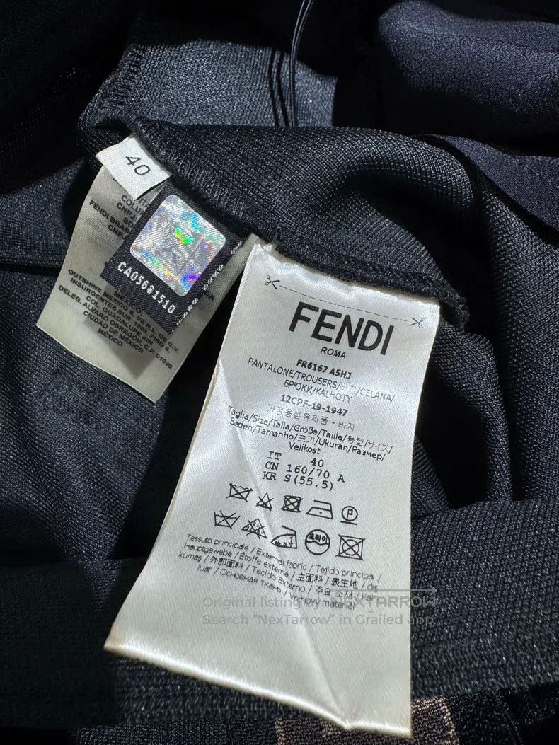 Fendi Fendi Side Monogrammed Pants Size 26" / US 2 / IT 38 - 7 Thumbnail