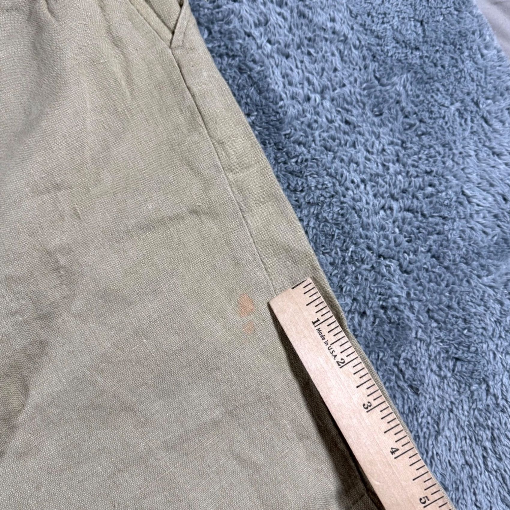 Polo Ralph Lauren VINTAGE Polo Ralph Lauren Shorts Men 38 Tan 100% Linen Flat Front Casual Size US M / EU 48-50 / 2 - 7 Thumbnail