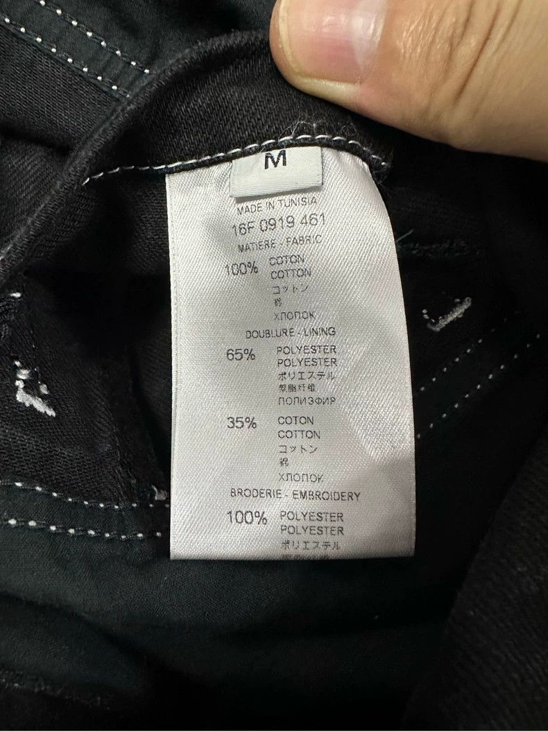 Givenchy Givenchy Collar Five-Star Embroidered Denim Jacket Size US M / EU 48-50 / 2 - 4 Thumbnail