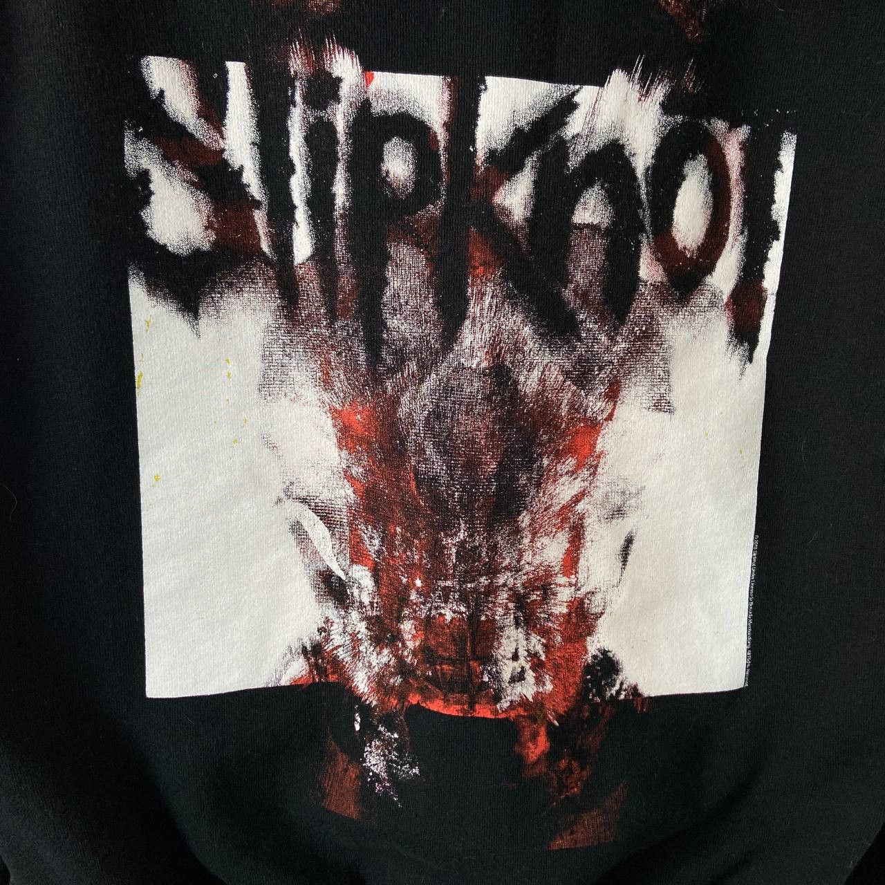 Band Tees Slipknot Hoodie Boxy Fit Vintage Rock Oversized Tribal Size M / US 6-8 / IT 42-44 - 4 Thumbnail