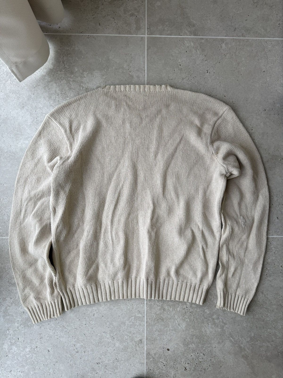 Polo Ralph Lauren Vintage Polo Ralph Lauren Knit Pima Cotton Sweater Size US XL / EU 56 / 4 - 2 Thumbnail