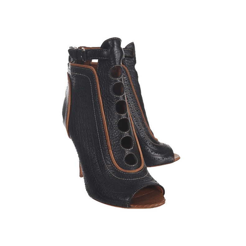Givenchy Givenchy Size36 Cowhide Women's Color-Blocked High Heels Size US 4.5 / IT 34.5 - 1 Thumbnail