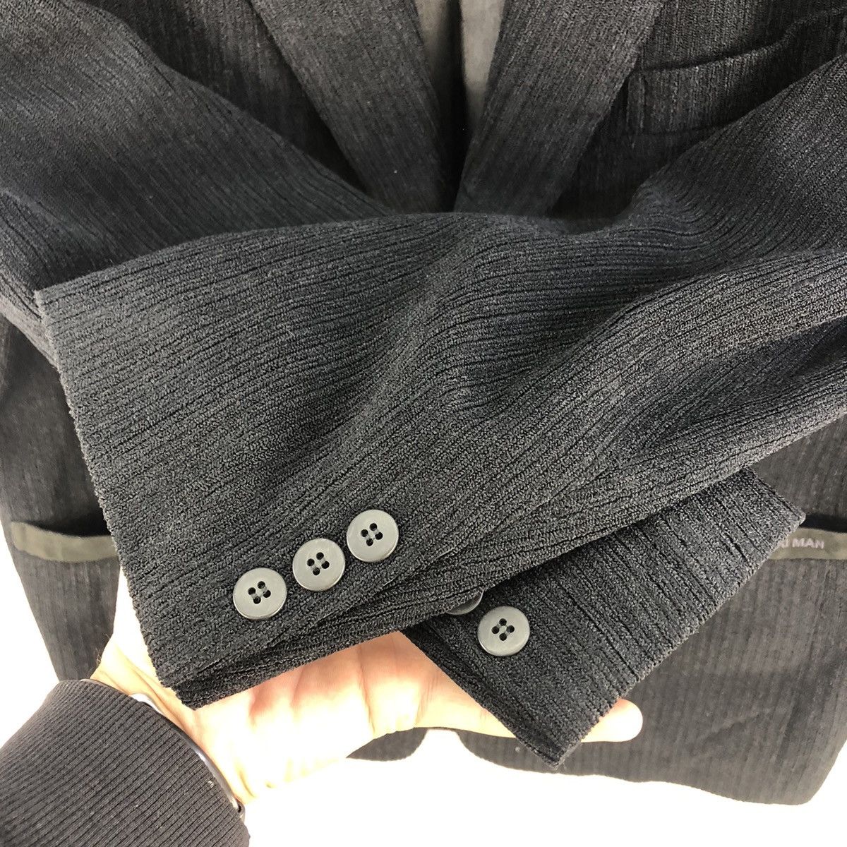 Kansai Yamamoto Vintage 1990s Kansai Man Corduroy Blazer Jacket Size US M / EU 48-50 / 2 - 13 Thumbnail