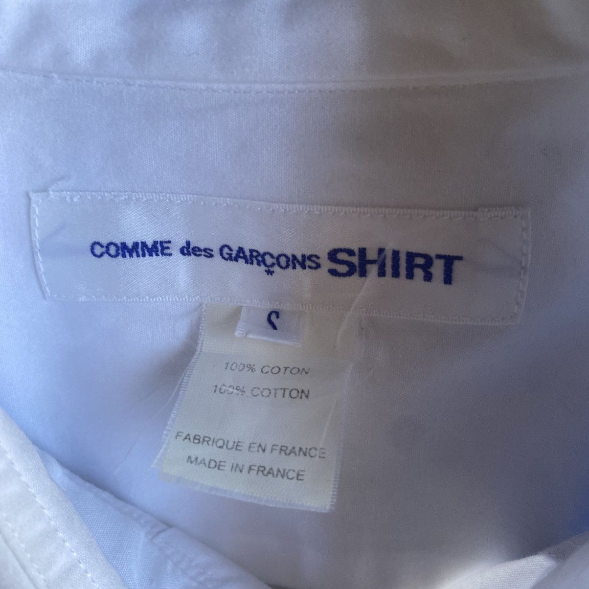 Comme des Garcons SHIRT Stripes Panel Shirt Size US S / EU 44-46 / 1 - 4 Thumbnail